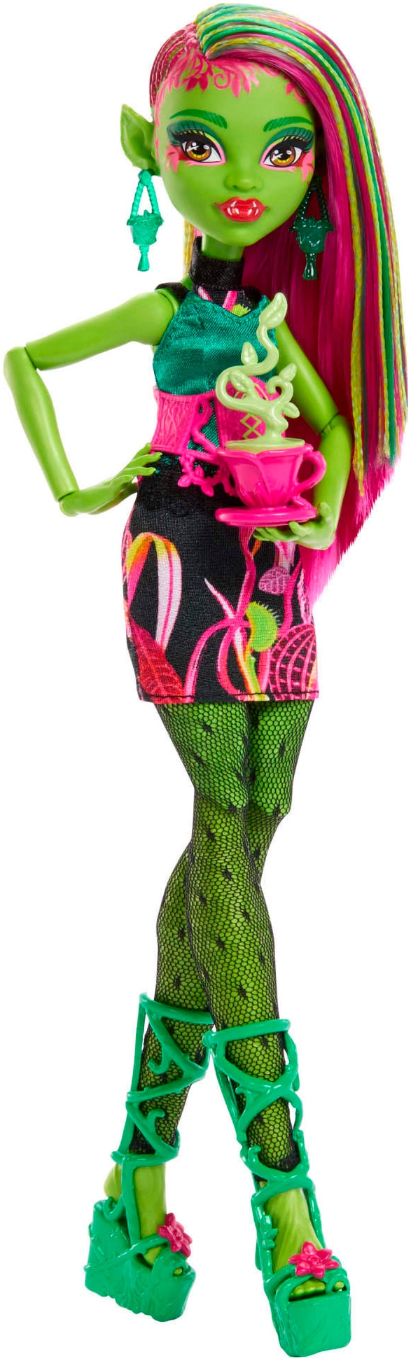 MonsterHigh™ Anziehpuppe »Skulltimate Secrets: Garden Mysteries, Venus McFlytrap«