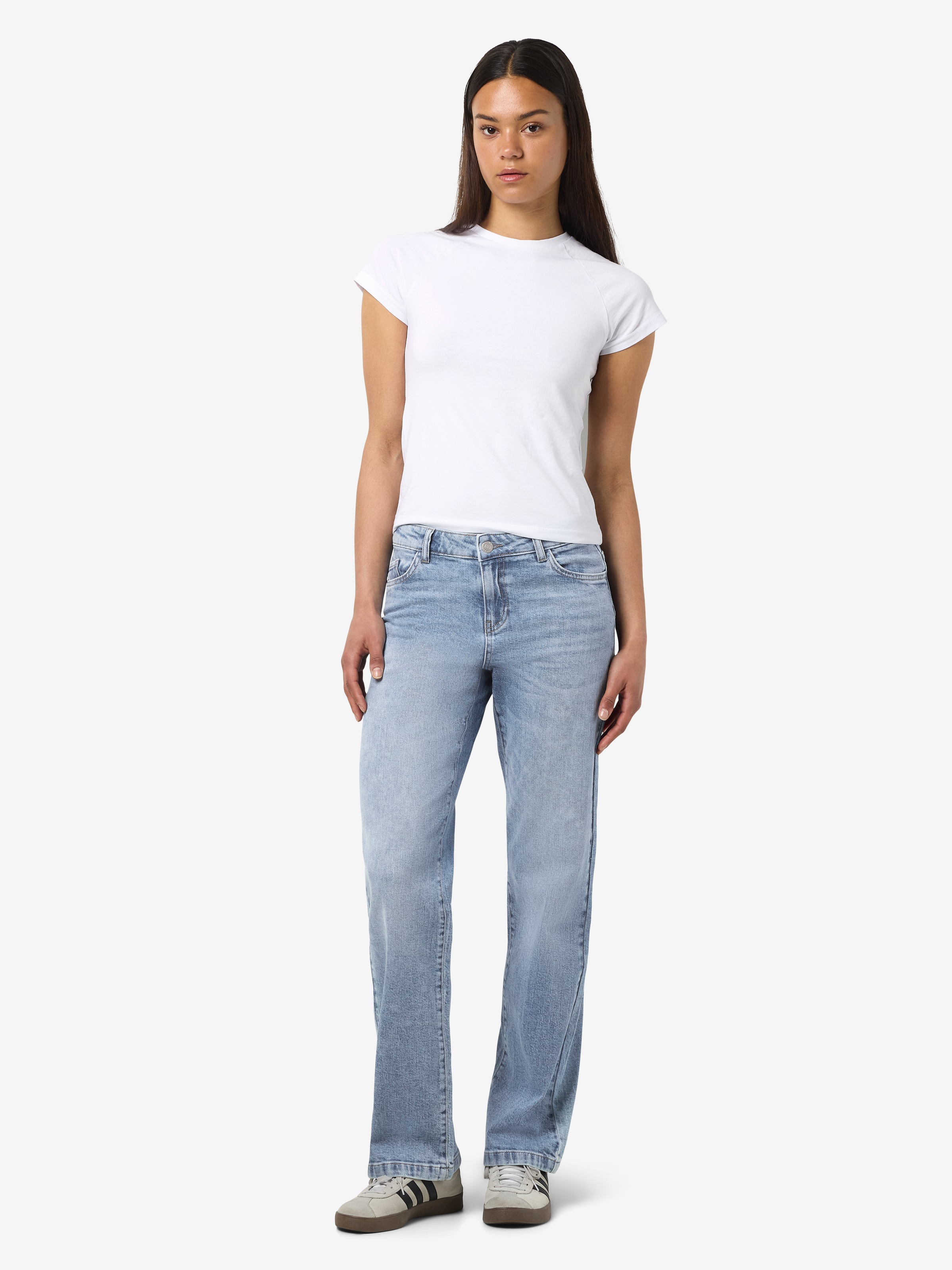 Noisy may Low-rise-Jeans "NMNILA LW WIDE JEANS AZ435LB NOOS" günstig online kaufen
