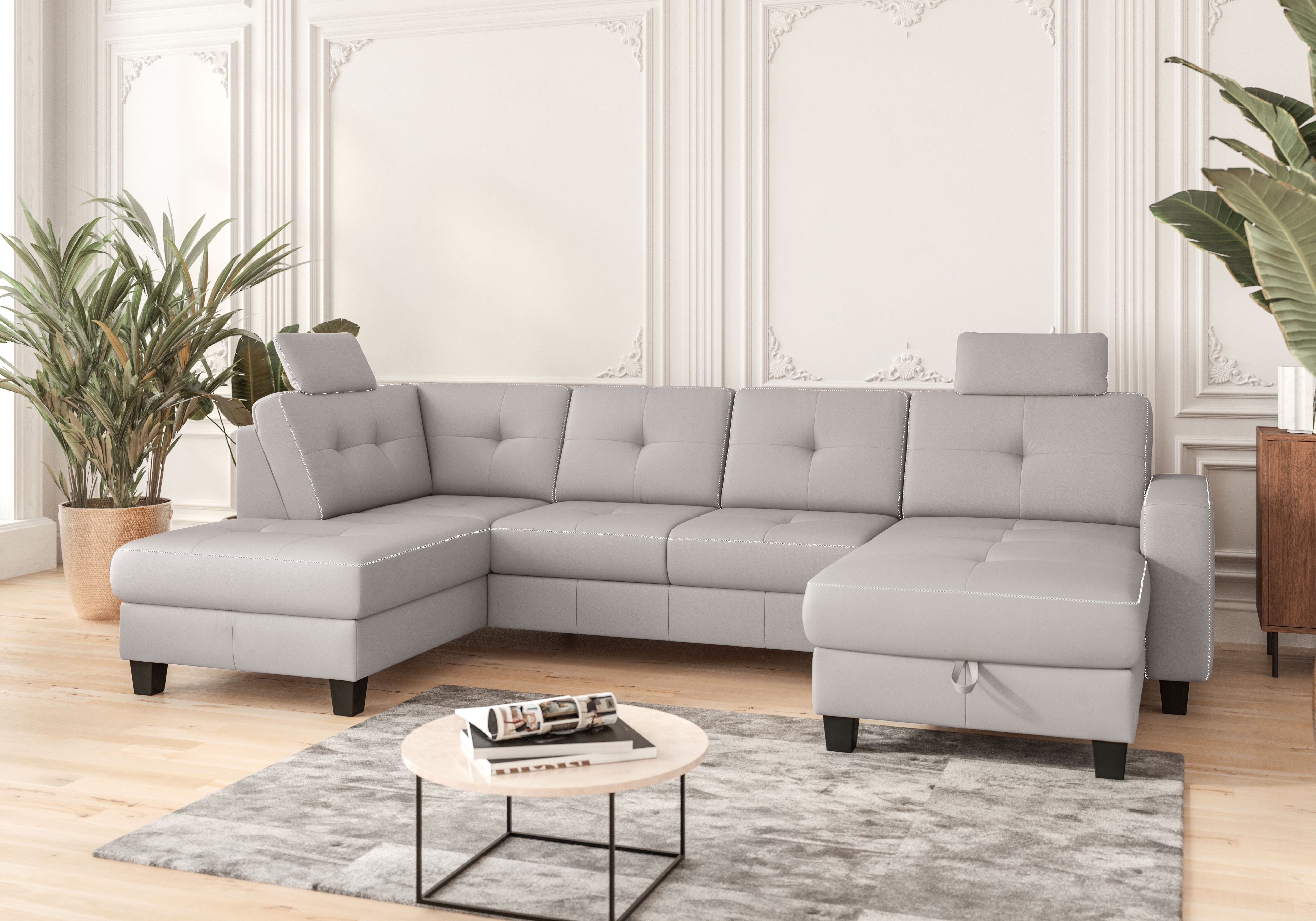 Thumbnail - PLACES OF STYLE Wohnlandschaft "Varese" wahlweise mit Bettfunktion und Bettkasten