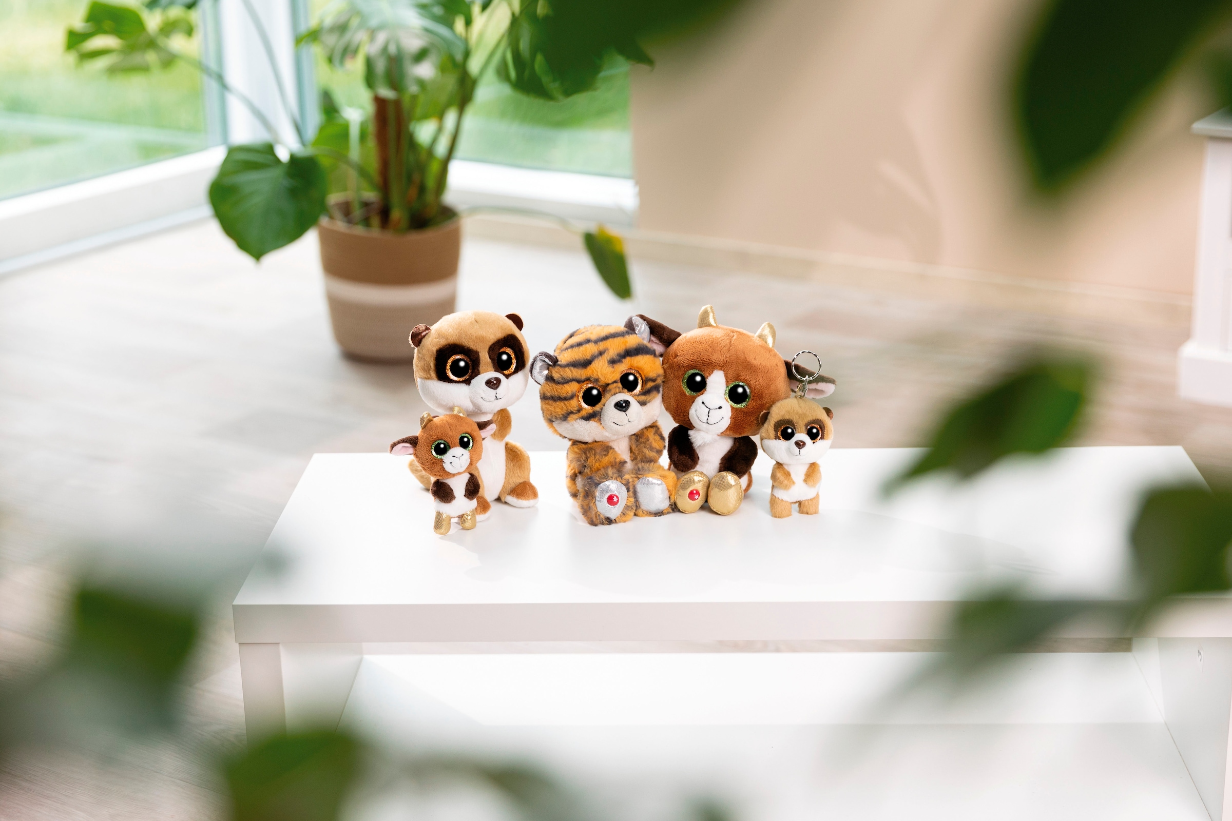 Nici Kuscheltier »Glubschis, Erdmännchen Speeky, 15 cm«, schlenkernd
