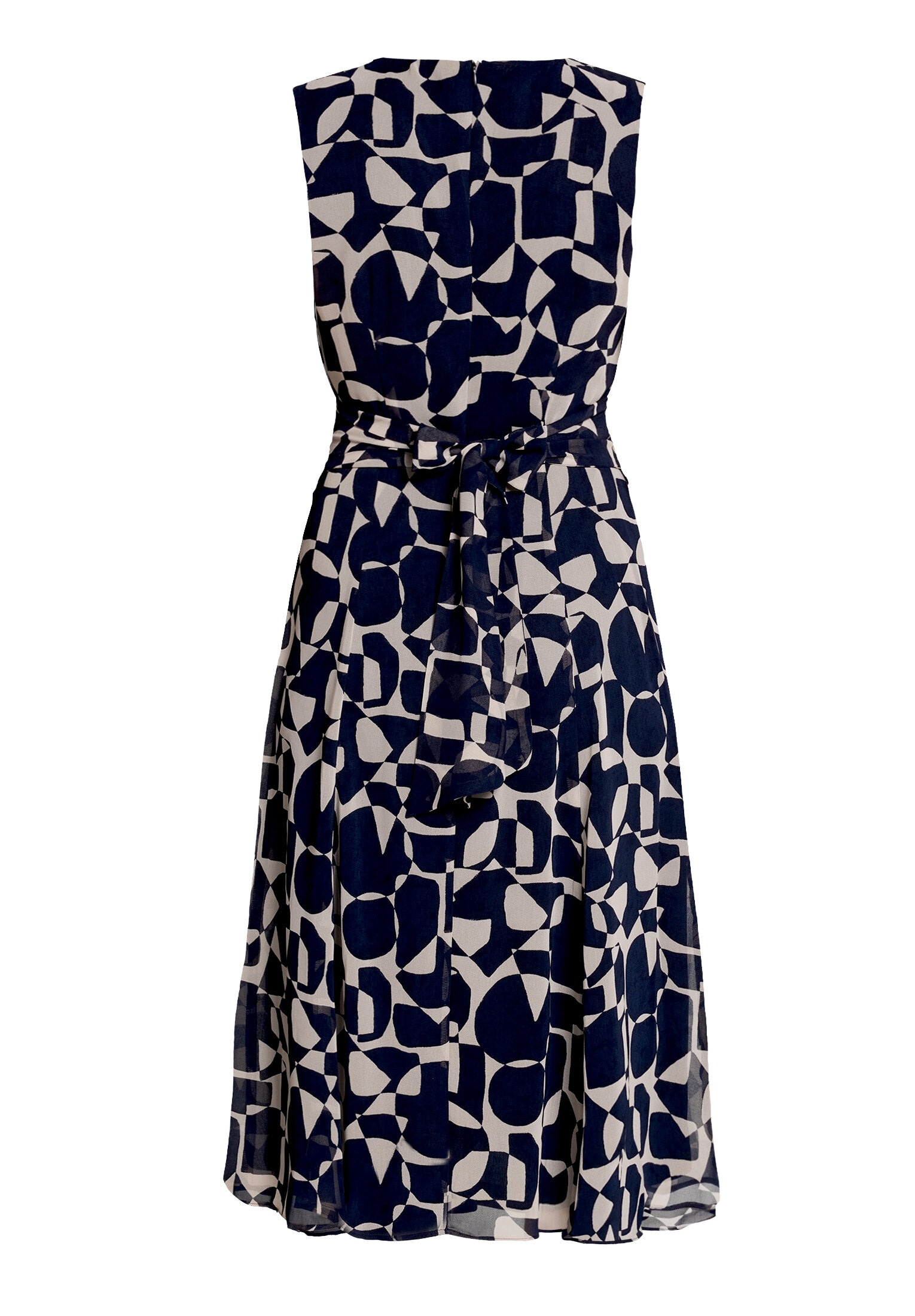 Betty&Co Chiffonkleid »Damen ohne Arm« Ohne Tasche
