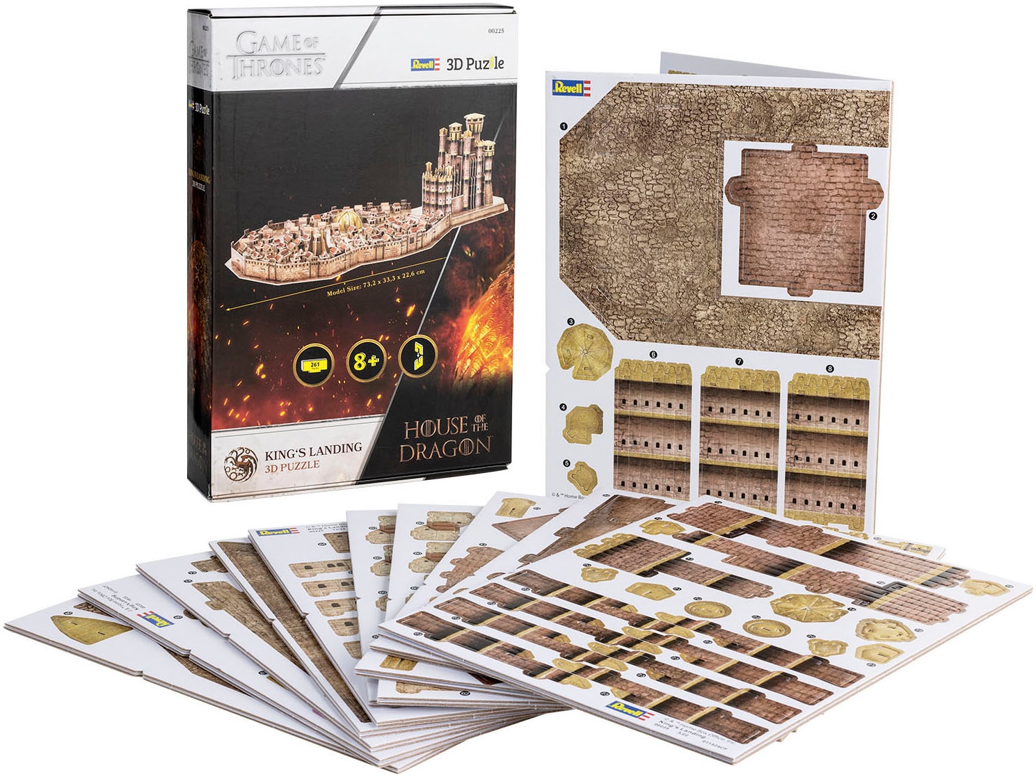Revell® 3D-Puzzle »House of the Dragon Kings Landing«