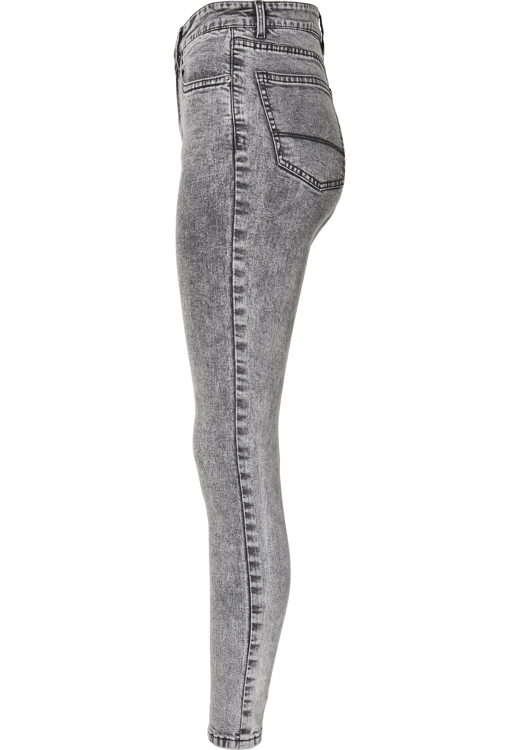 URBAN CLASSICS Bequeme Jeans »Urban Classics Damen Ladies High Waist Skinny Jeans« 1 Stk.