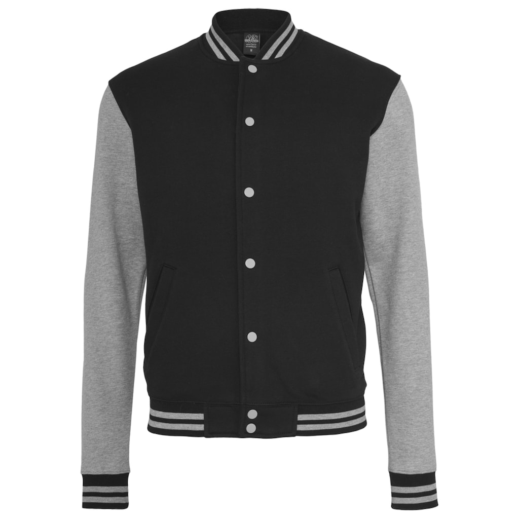 URBAN CLASSICS Outdoorjacke »Herren 2-tone College Sweatjacket«, (1 St.)