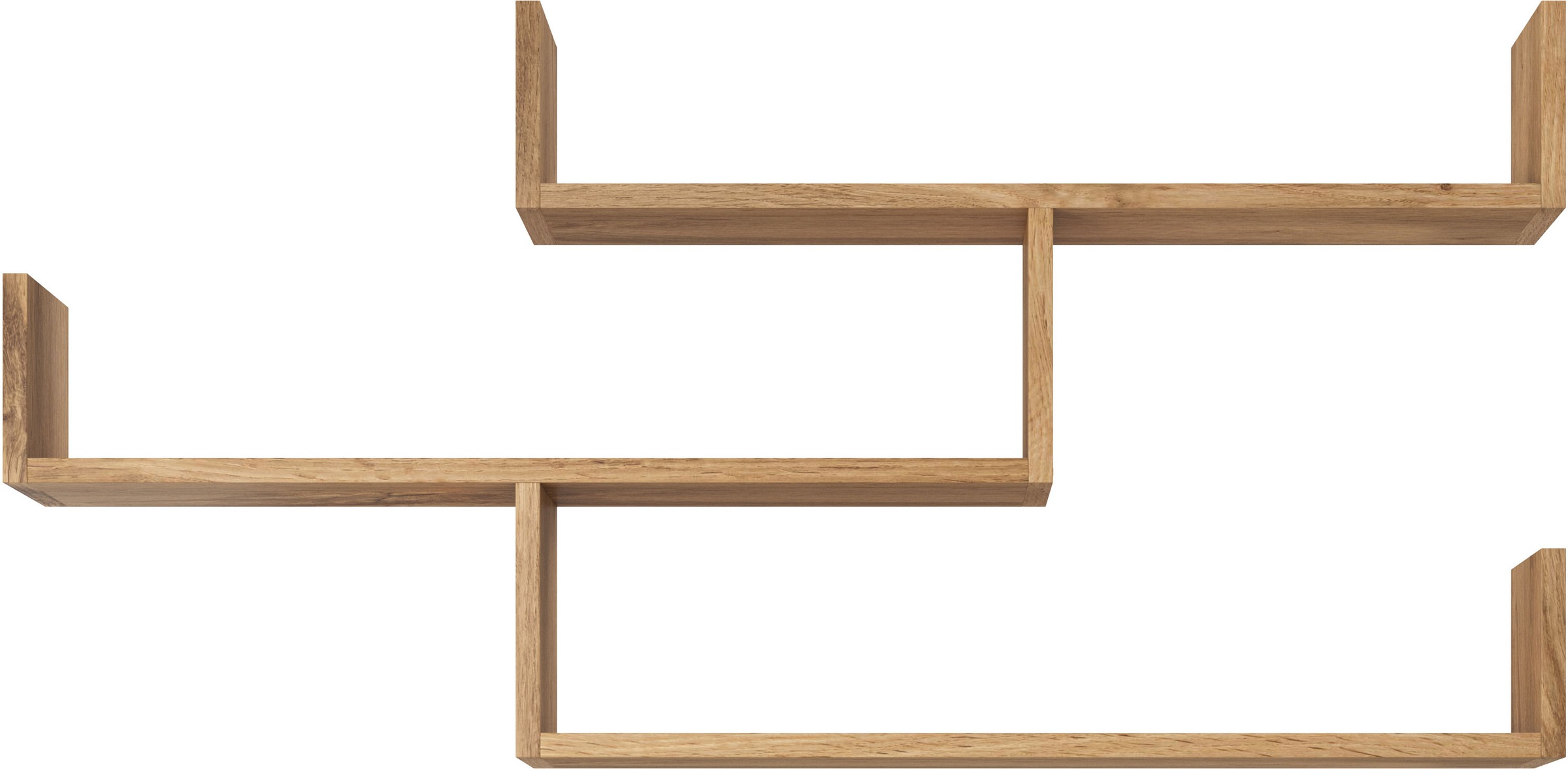 INOSIGN Wandboard "Wandregal Trio 003", (1 St.), Hängeregal mit 5 Fächern, günstig online kaufen