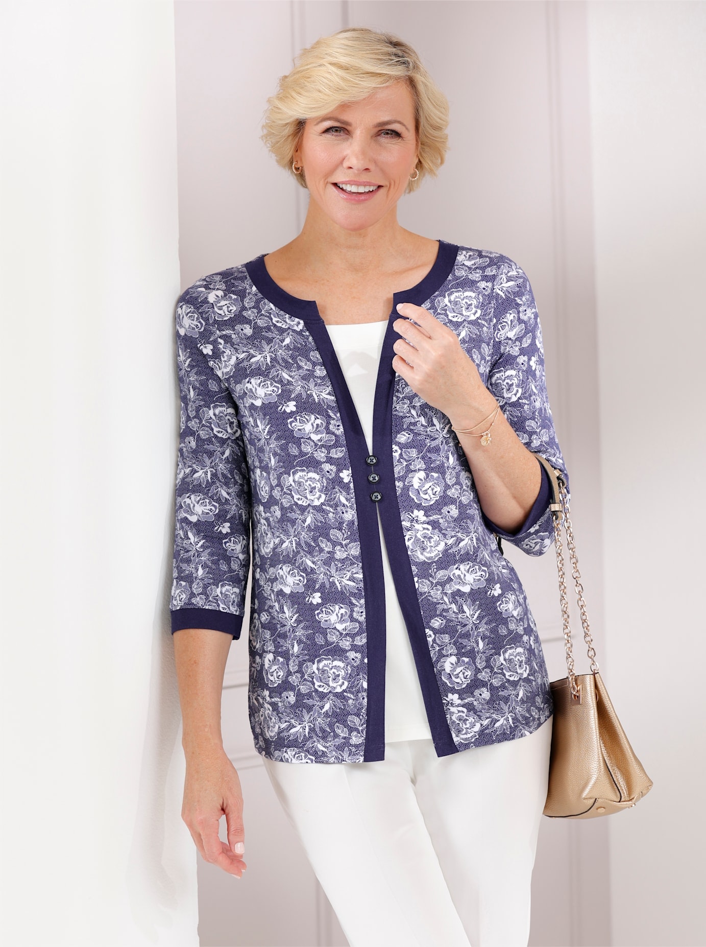 Classic 2-in-1-Shirt "Shirt 2 in 1" 1 Stk. tlg. günstig online kaufen