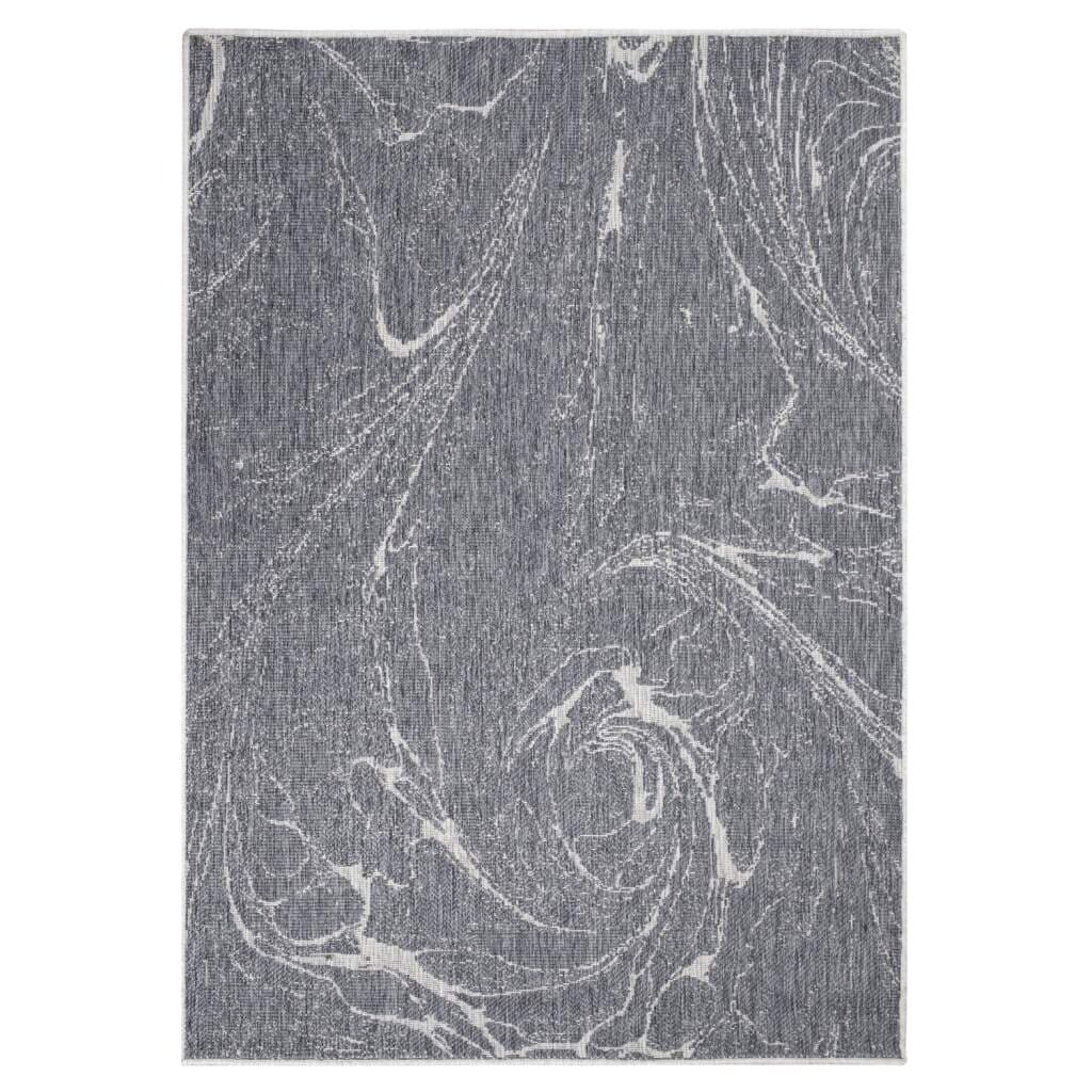 Carpet City Outdoorteppich »DUO RUG 5733«, rechteckig, 5 mm Höhe, Wendeteppich Wetterfest In- & Outdoor, Balkon, Terrasse, Wohnzimmer
