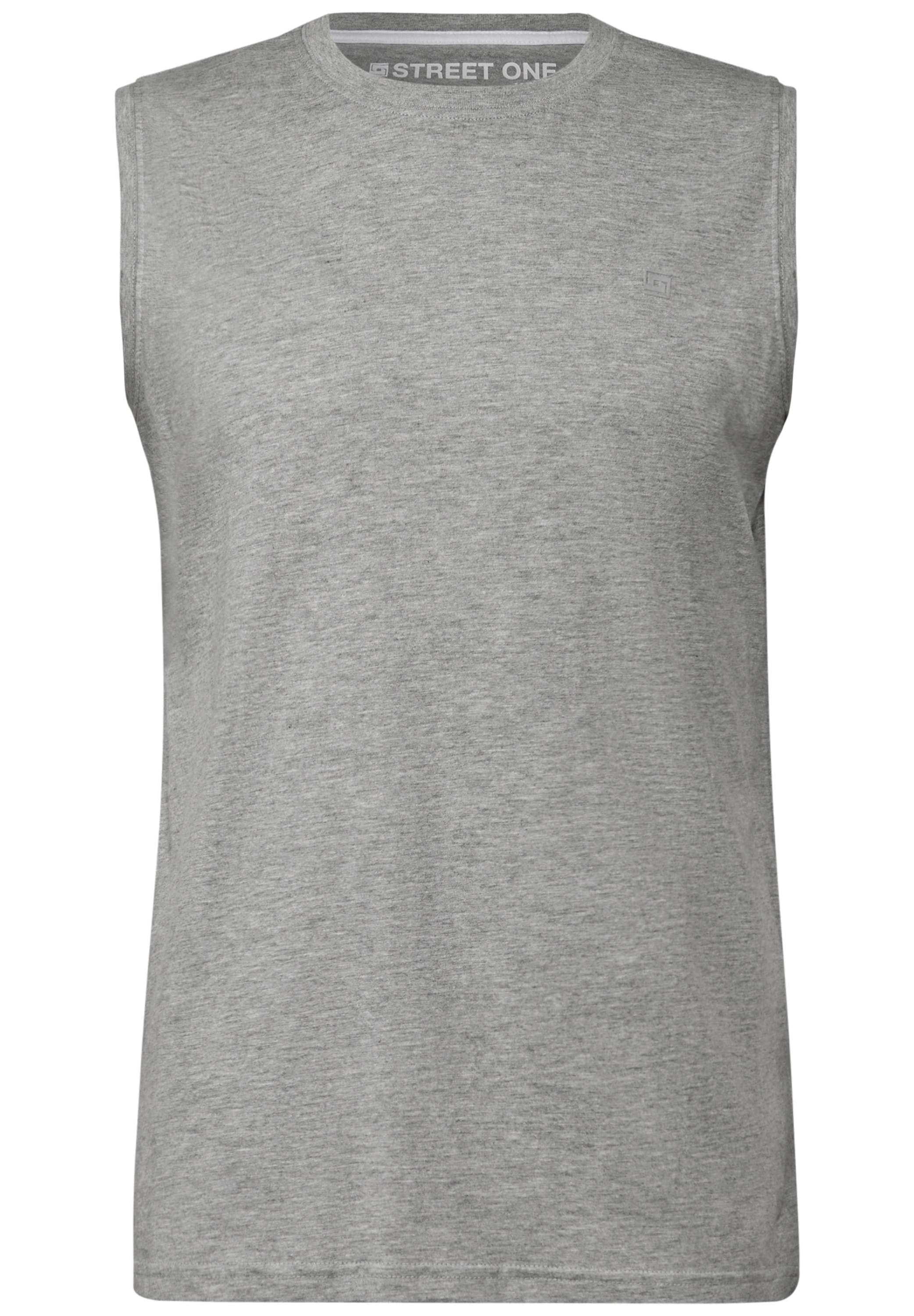 STREET ONE MEN Tanktop, mit Rundhalsausschnitt