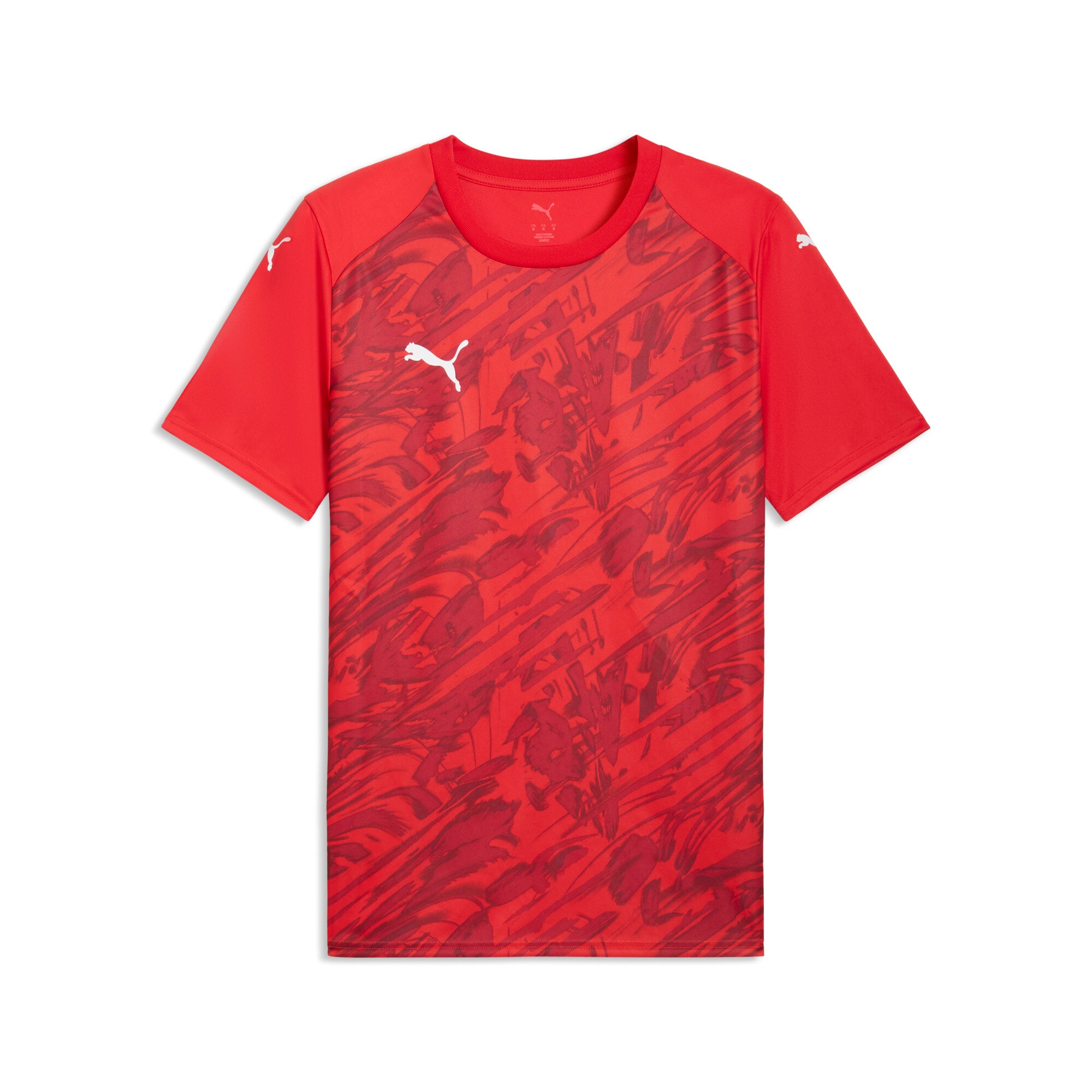 PUMA Fußballtrikot "TEAMFINAL GRAPHIC JERSEY" mit V-Ausschnitt, Kurzarmdesi günstig online kaufen