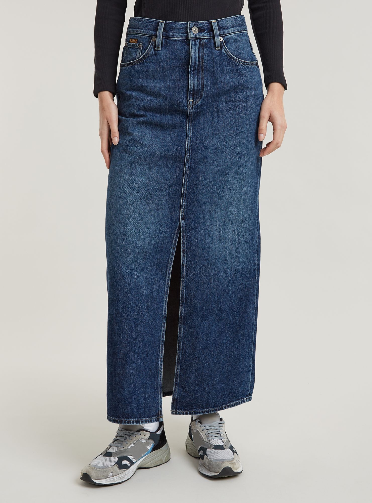 G-STAR Jeanskleid "Viktoria Long Rock" günstig online kaufen