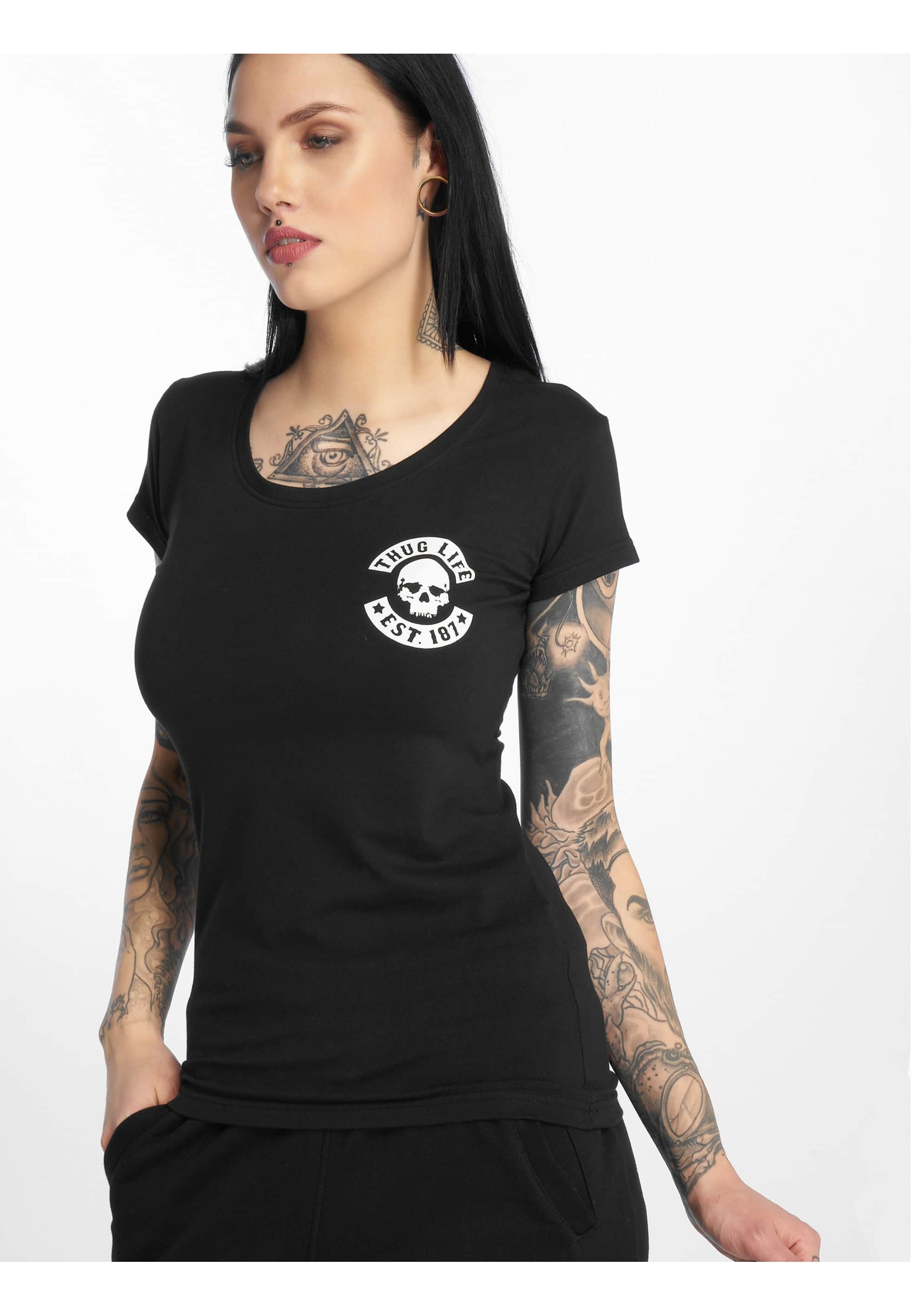 Thug Life T-Shirt »Thug Life Damen Nikki T-Shirt« 1 Stk.