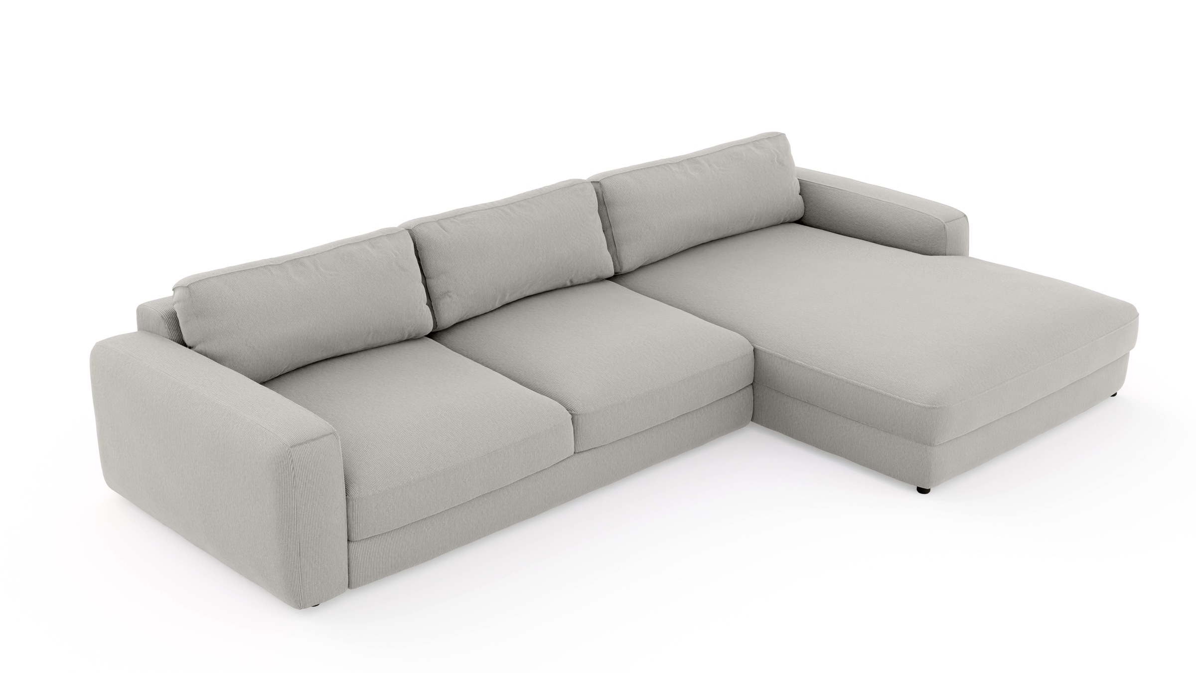 Home affaire Ecksofa "Bloomfield, elegant, viel Platz, Mega Couch, Breite 3 günstig online kaufen