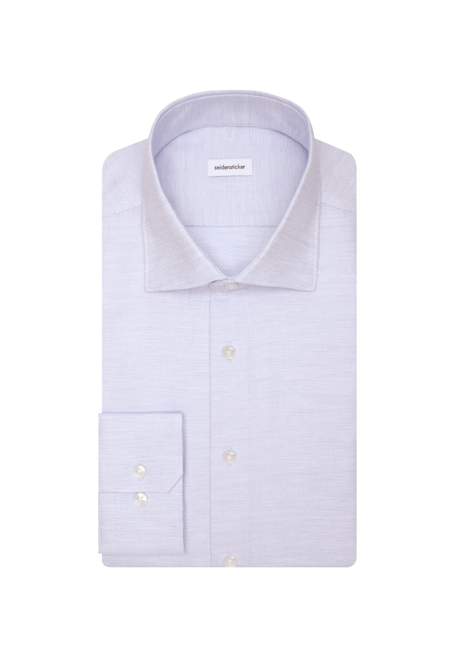 seidensticker Flanellhemd »Schwarze Rose«, Slim 1/1 Kentkragen Flanell
