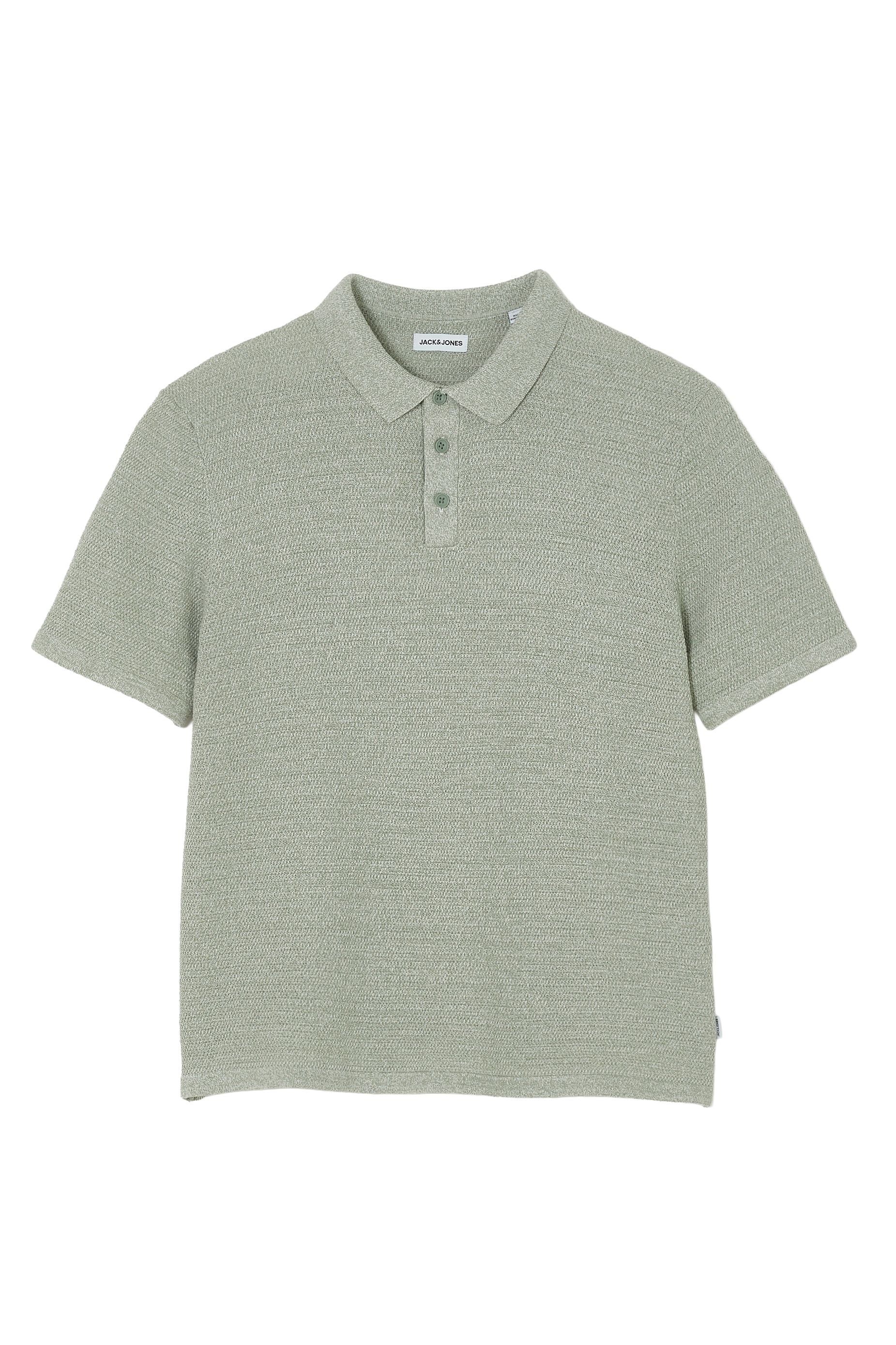 Jack & Jones Kurzarmpullover »JJEGEORGE KNIT POLO SS SN«, mit Polo Kragen