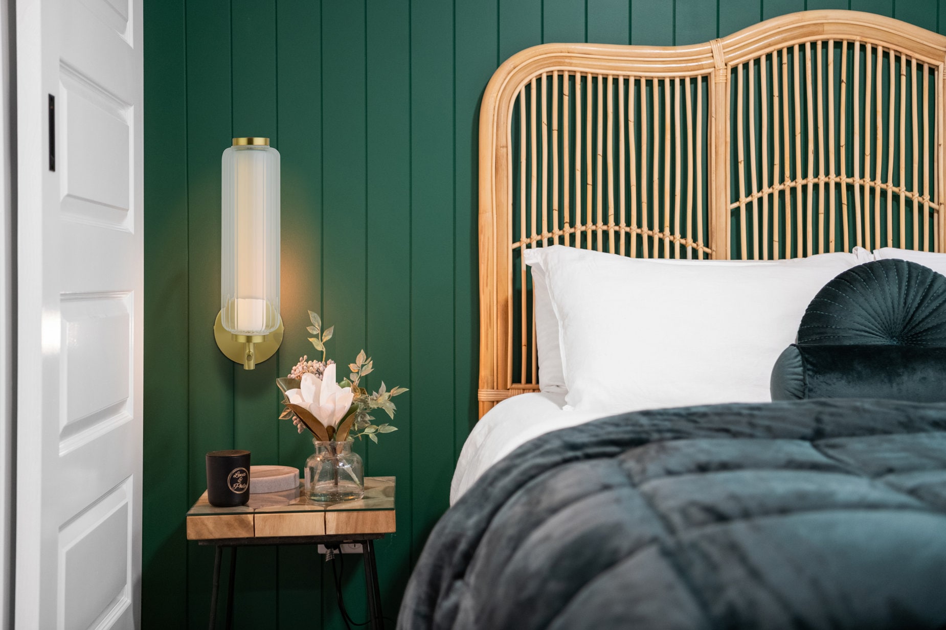 Searchlight LED Wandleuchte »Mod-LED-Wandleuchte, Satiniertes Messing, Opalacryl« LED-Modul 1 Stk.