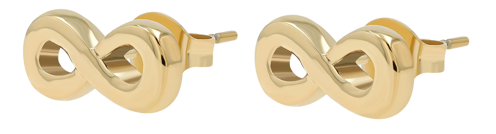 Adelia´s Paar Ohrhänger "Damen Ohrringe – Ohrstecker Unendlichkeitszeichen günstig online kaufen