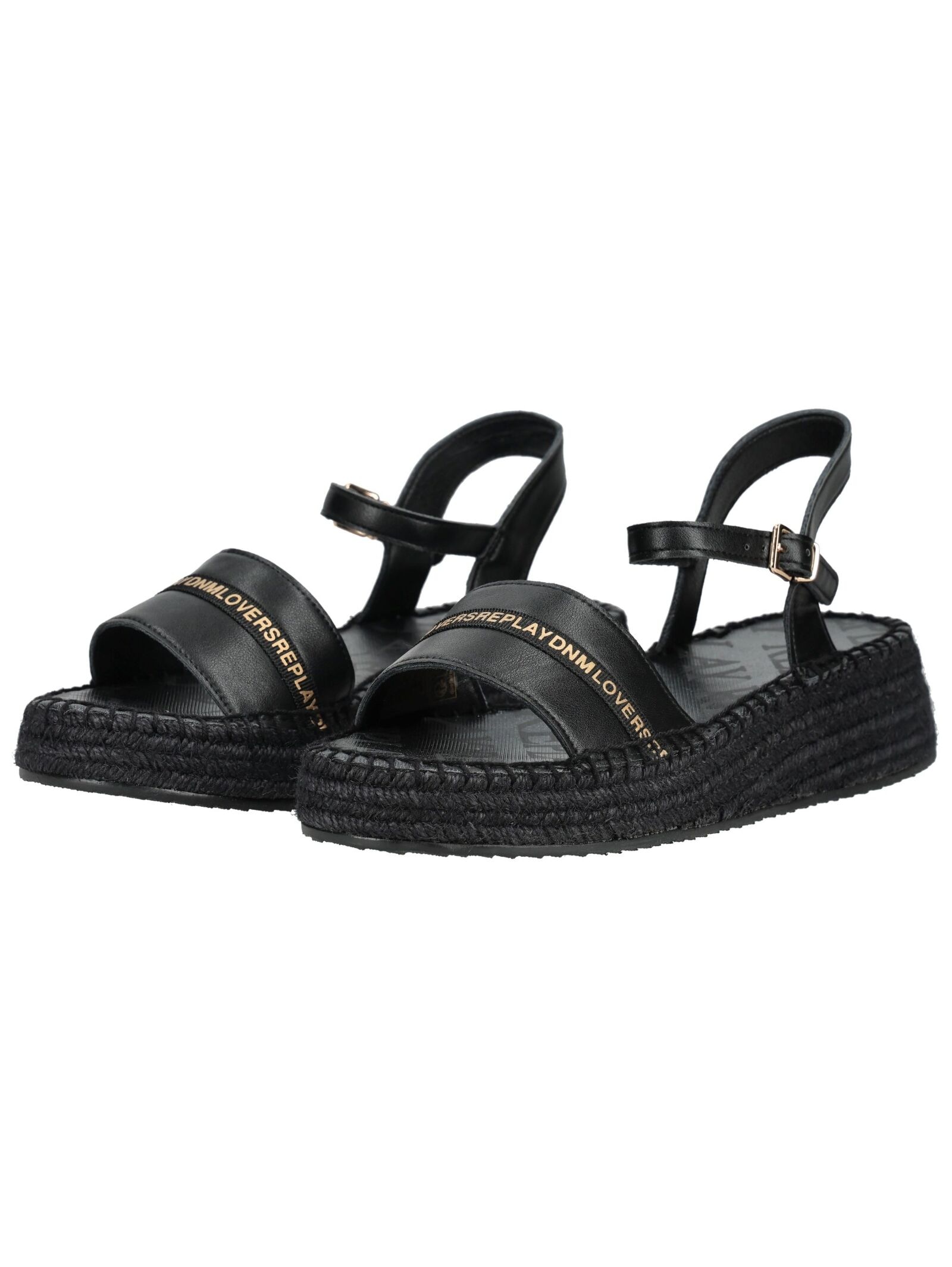 Replay Plateausandaletten »Replay Sandalen Lederimitat«