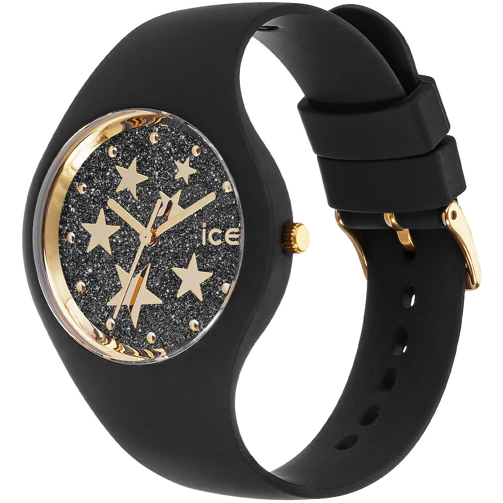 ice-watch Quarzuhr »ICE glam rock - Black stars - Small - 3H, 019855«