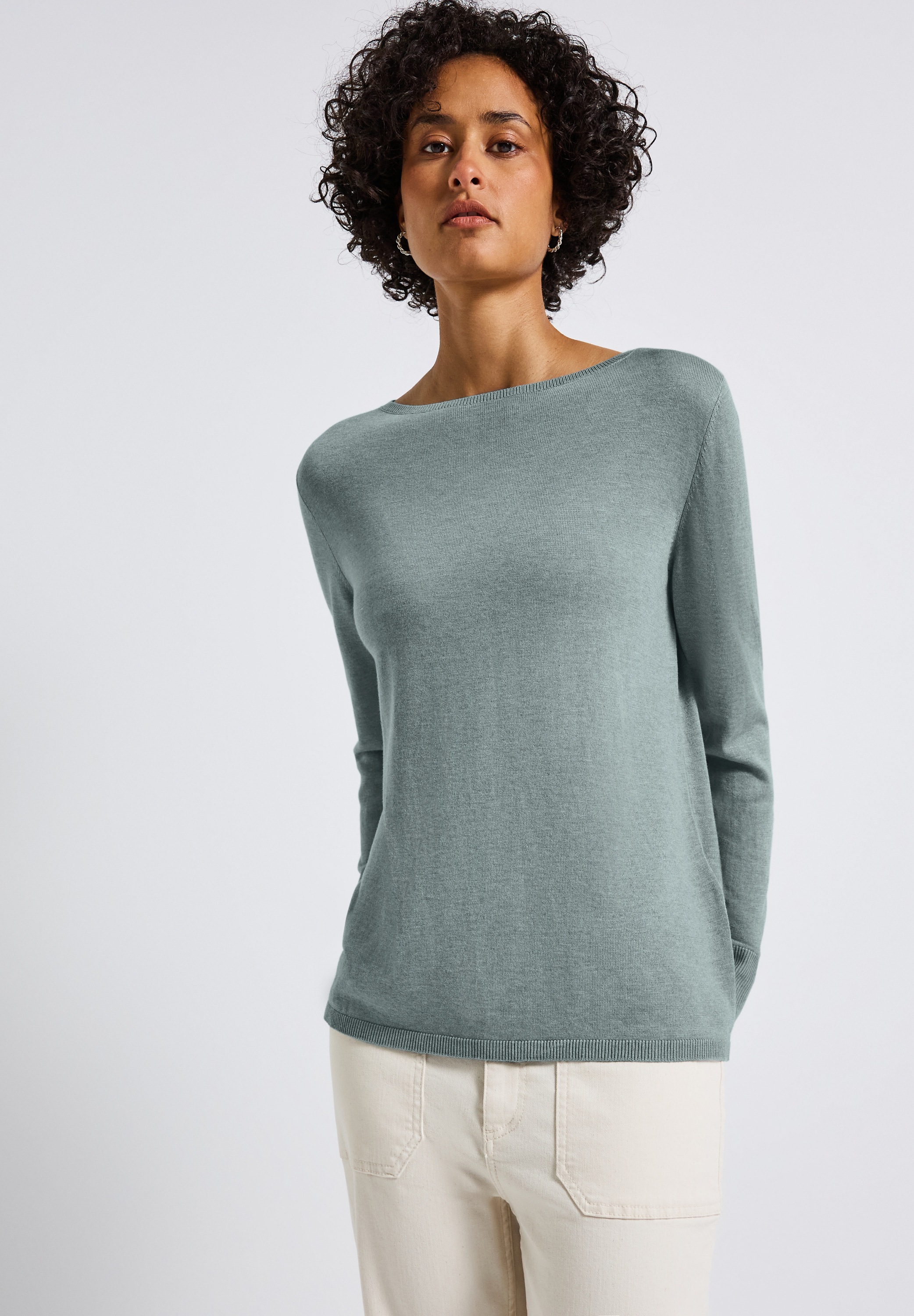 STREET ONE Strickpullover, softe Viskose günstig online kaufen