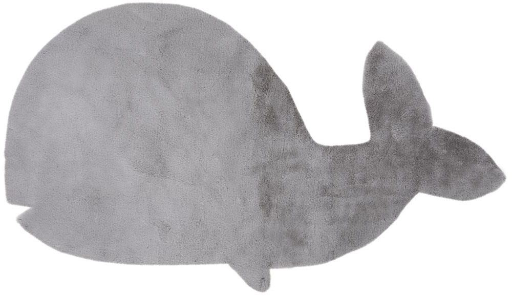 Kayoom Kinderteppich "Lille 862" Motivform 15 mm Höhe Kurzflor, Rabbit, wei günstig online kaufen