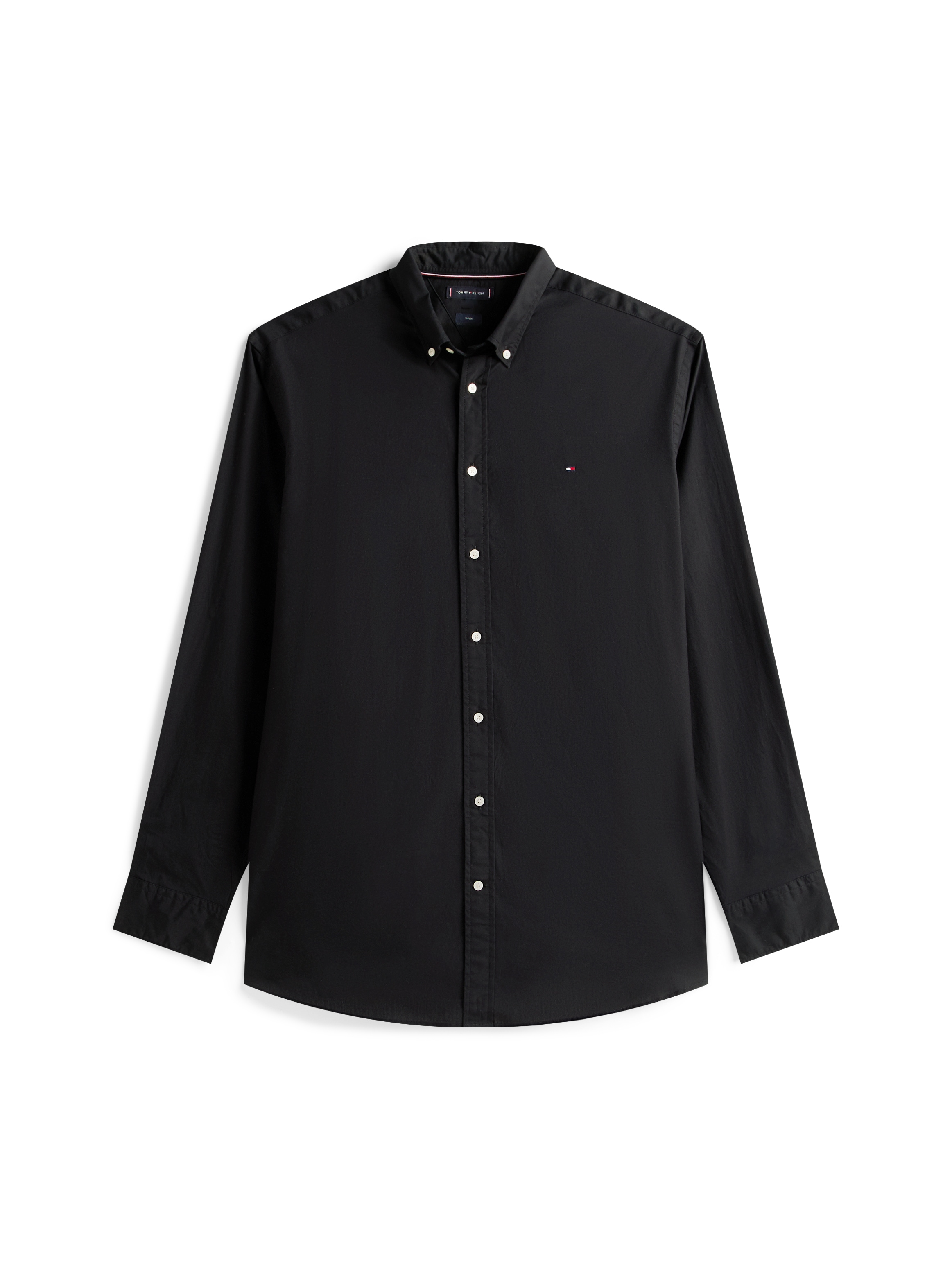 Tommy Hilfiger Big & Tall Langarmhemd »BT-FLEX POPLIN SOLID RF SHIRT-B«, Große Größen