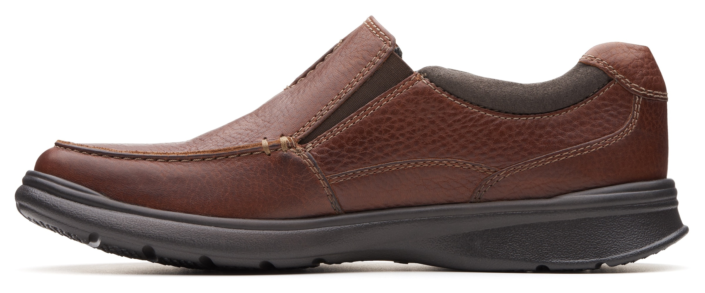 Clarks Slipper »Cotrell Free«, Schlupfschuh, Komfortschuh mit Stretcheinsätzen
