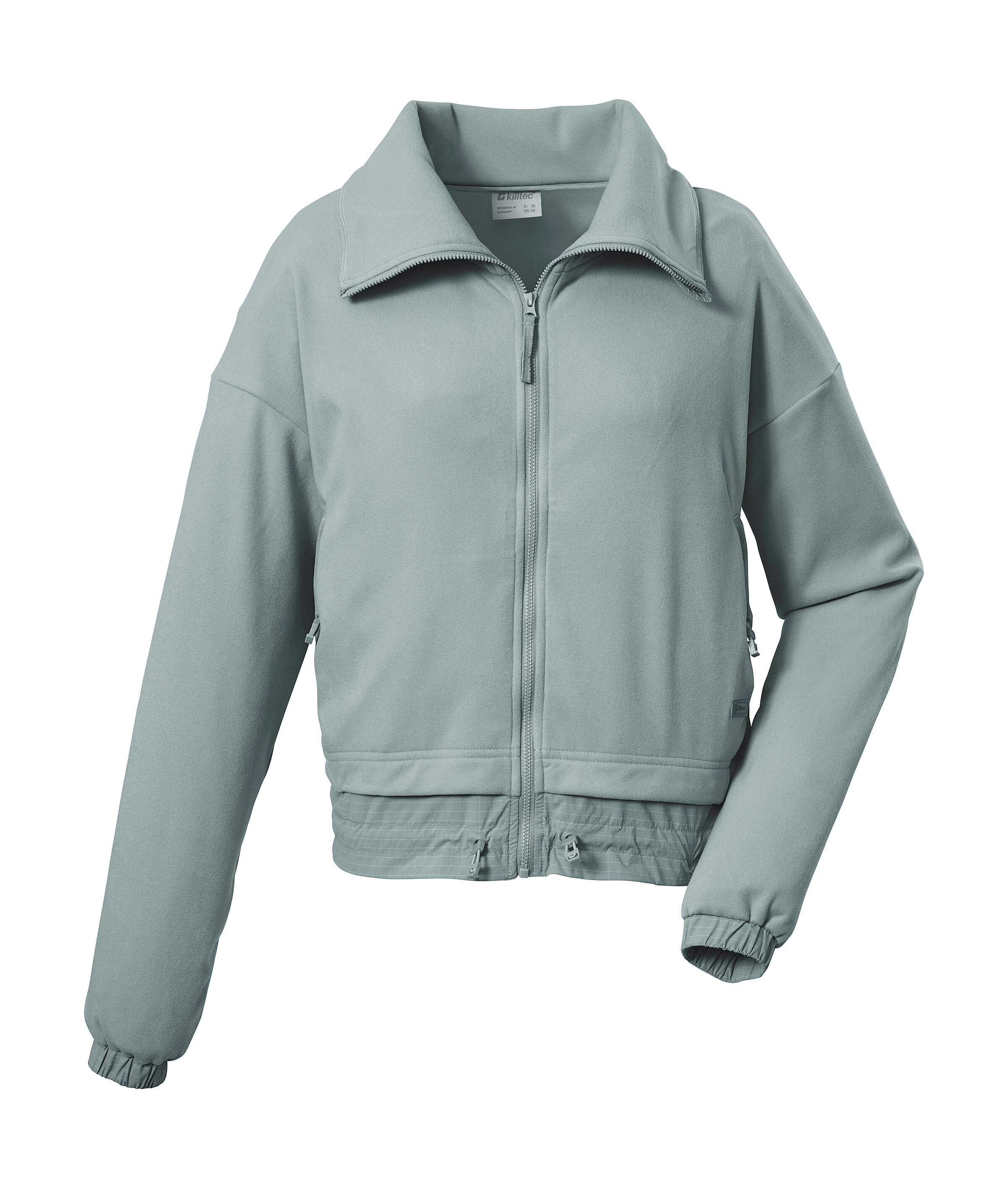 Killtec Fleecejacke "KOS 175 WMN FLC JCKT" Leichte Damen Loungewear Fleecejacke mit hochschließendem Kragen
