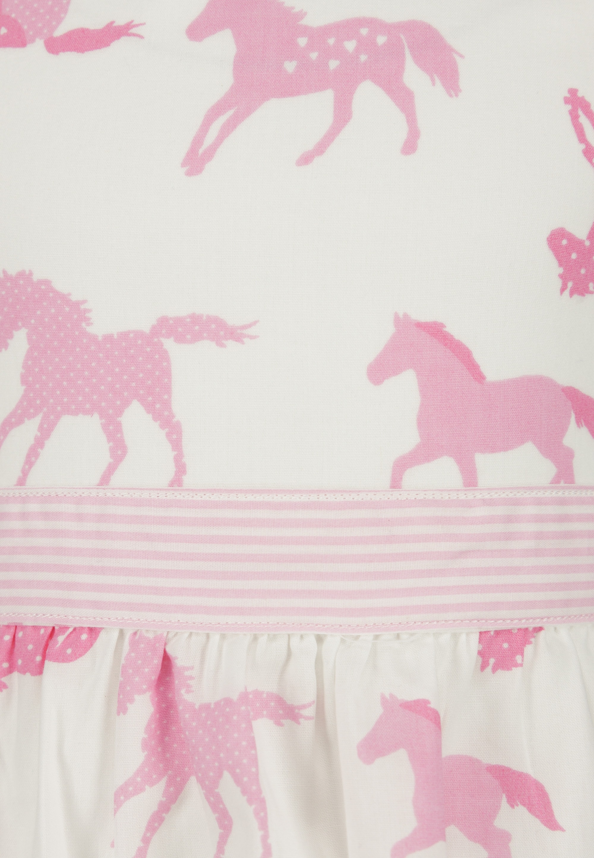 SALT AND PEPPER Jerseykleid »Gewebt«, mit tollem Pferde-Alloverprint