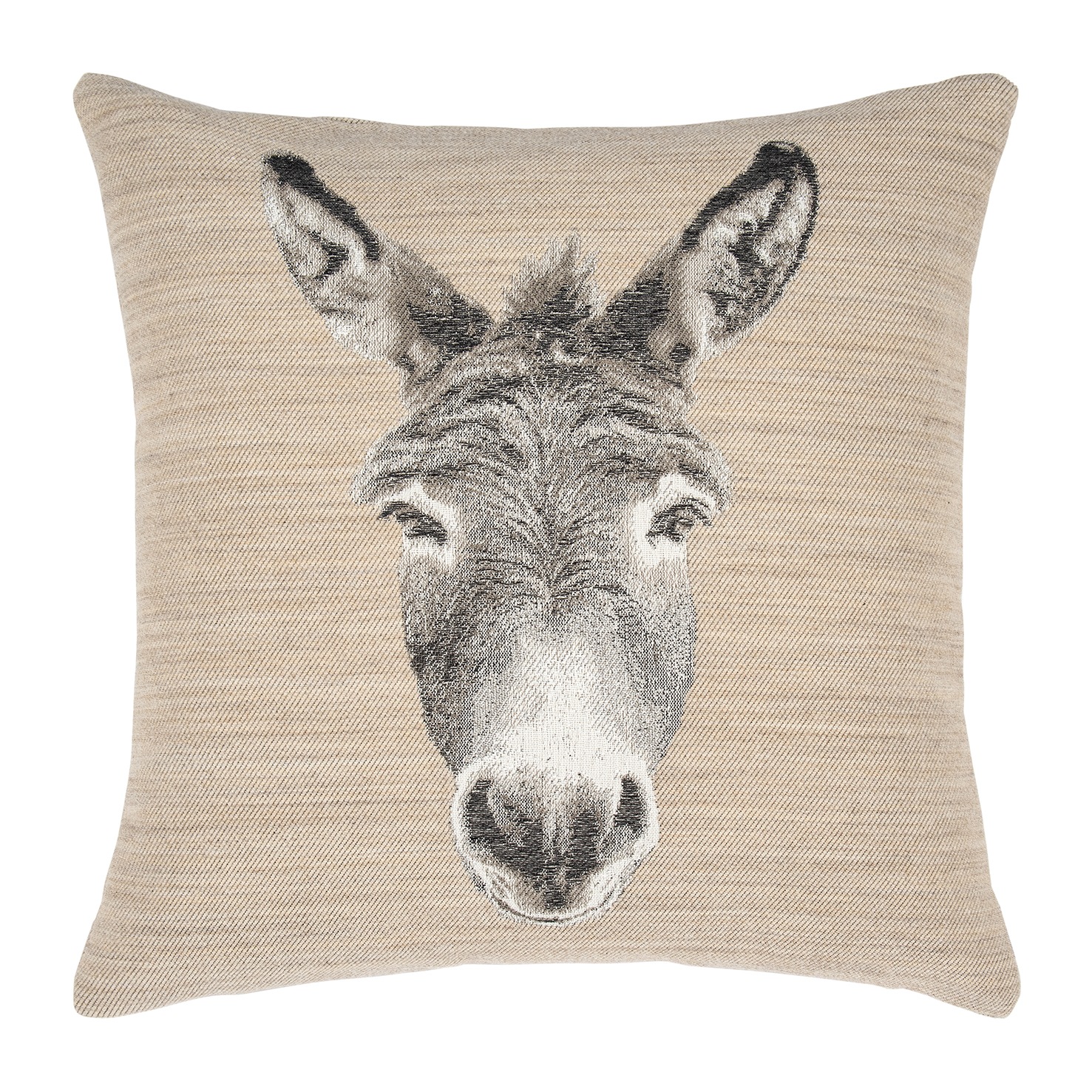 PAD Dekokissen "MOO" Made in Europe, Kissenhülle ohne Füllung, 1 Stück, Tiermotiv, 45x45 cm