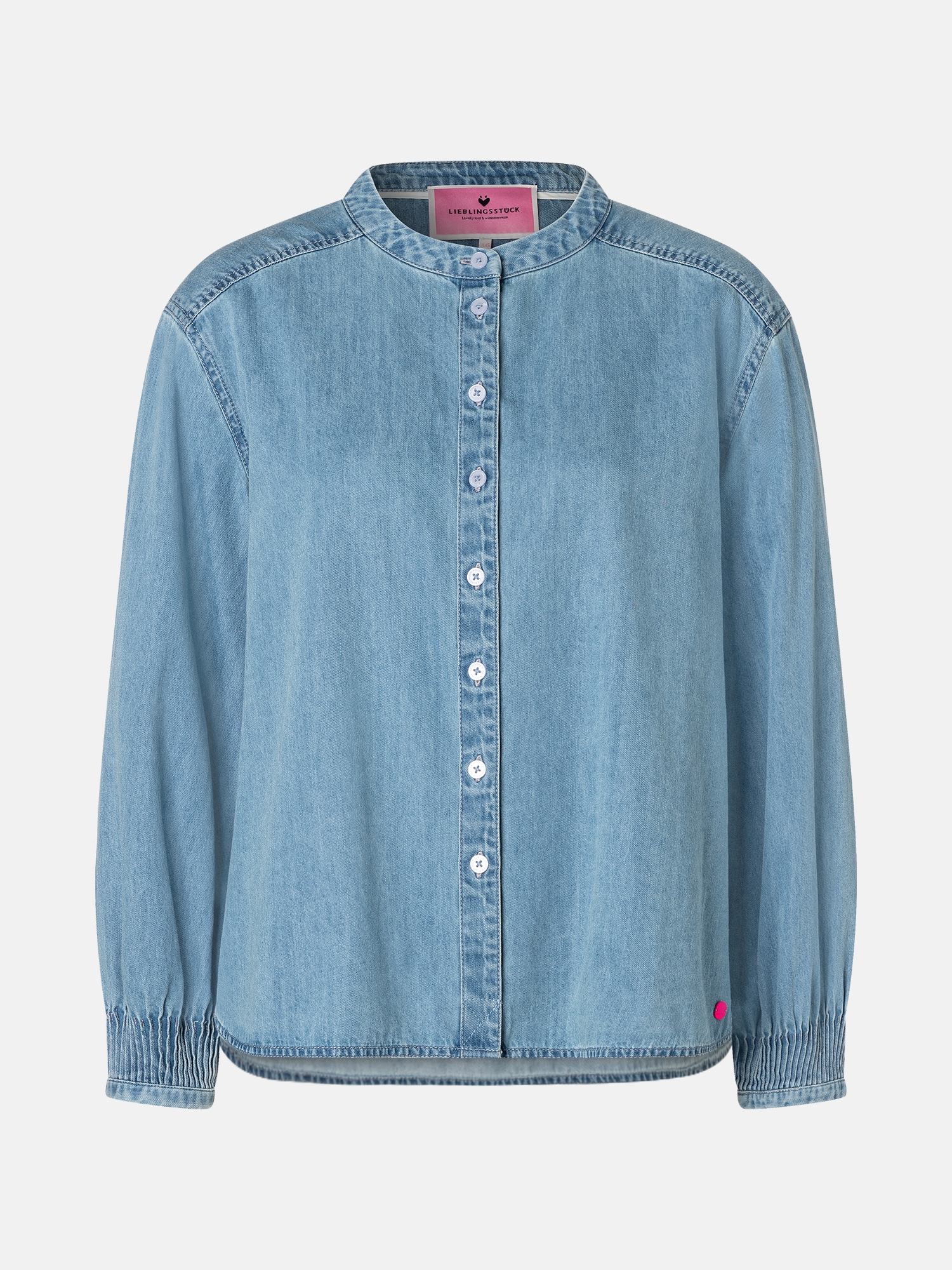 Lieblingsstück Langarmbluse »EvitaL«, im Denim-Look