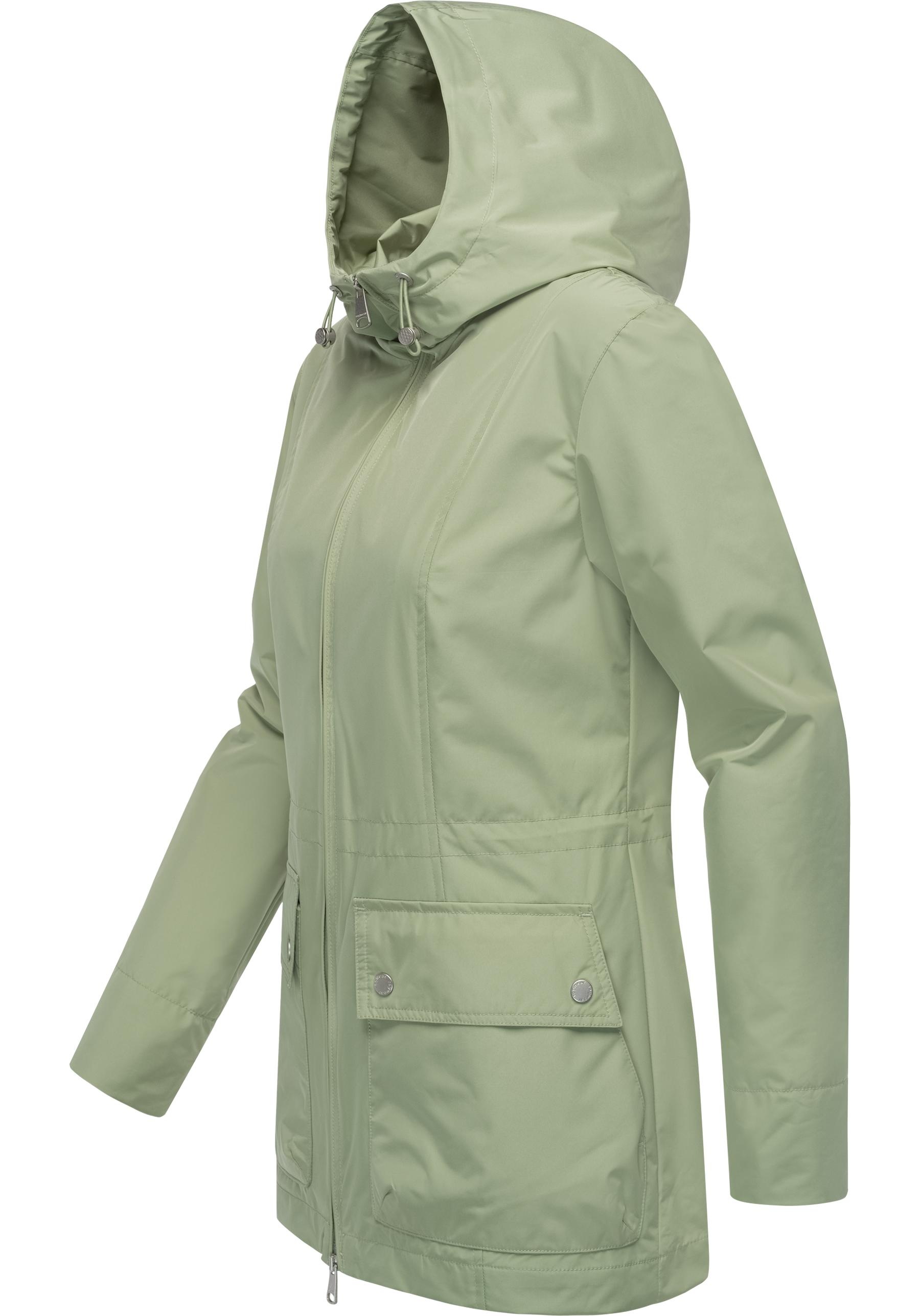 Ragwear Funktionsjacke »Monadetta A«, mit Kapuze, Wasserdichte und atmungsaktive Übergangsjacke mit Kapuze