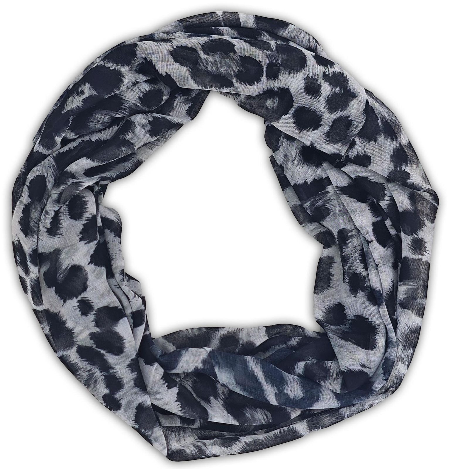 styleBREAKER Loop "Loop Schal mit Leoparden Muster" 1 Stk.