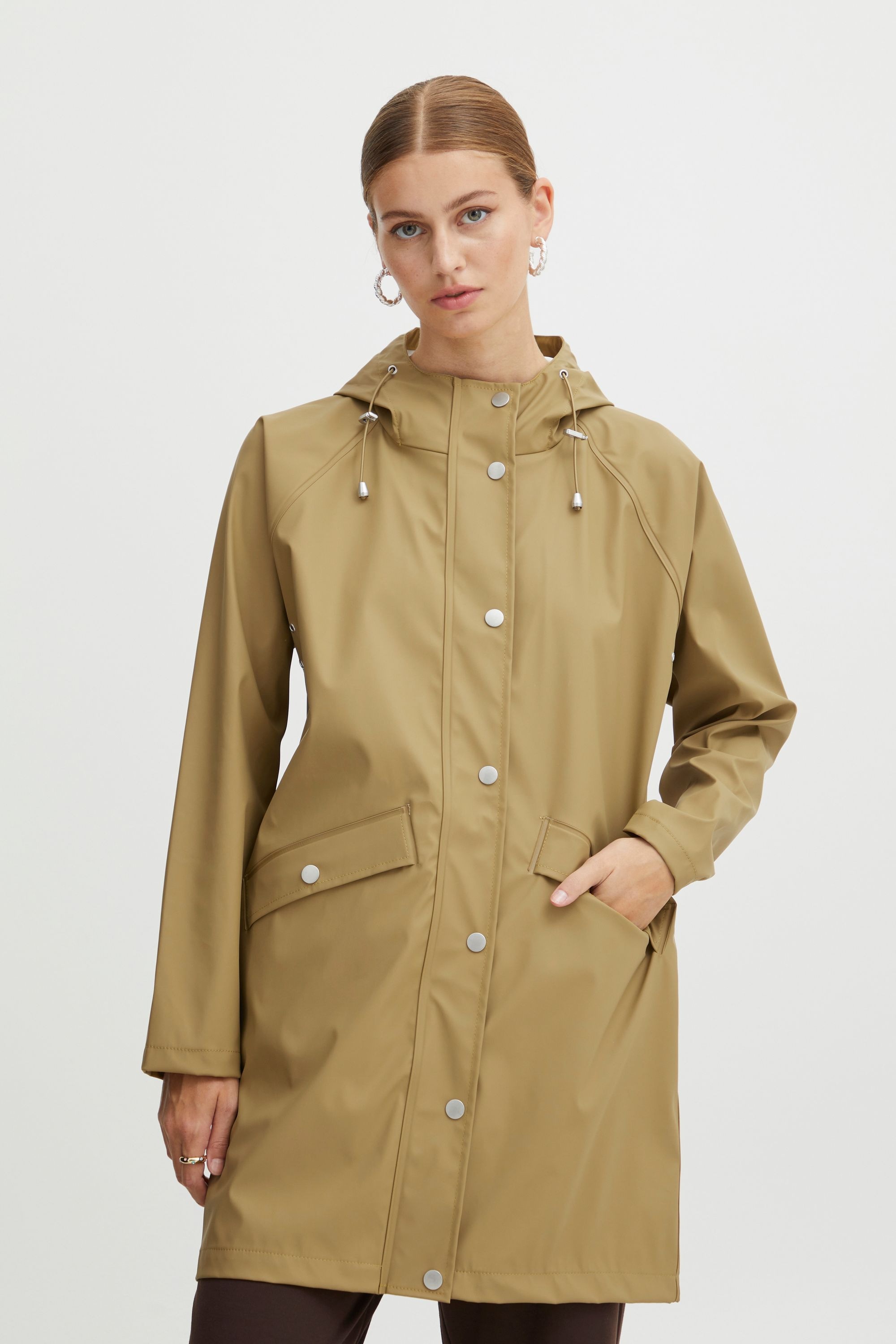 Ichi Regenjacke »Regenjacke IHTazi«, mit Kapuze