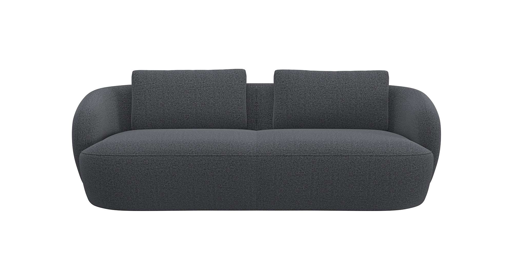 FLEXLUX 3-Sitzer "Torino, rund und bequem, Couch, Dreisitzer", Modernes, or günstig online kaufen