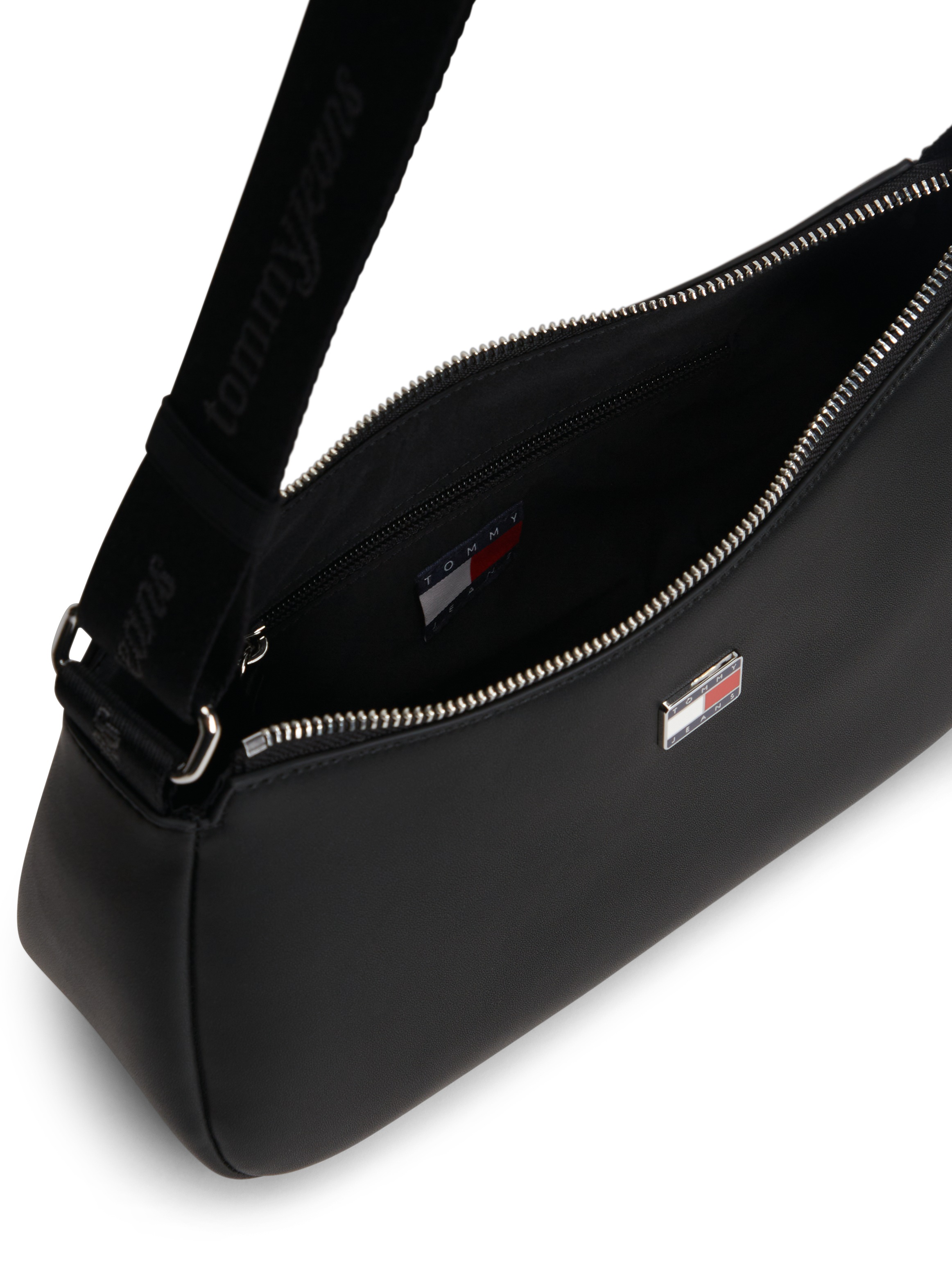 Tommy Jeans Schultertasche »TJW DAILY ELEVATED SHOULDER BAG« Damen Handtasche, Umhängetasche mit Logo-Schmuckelement