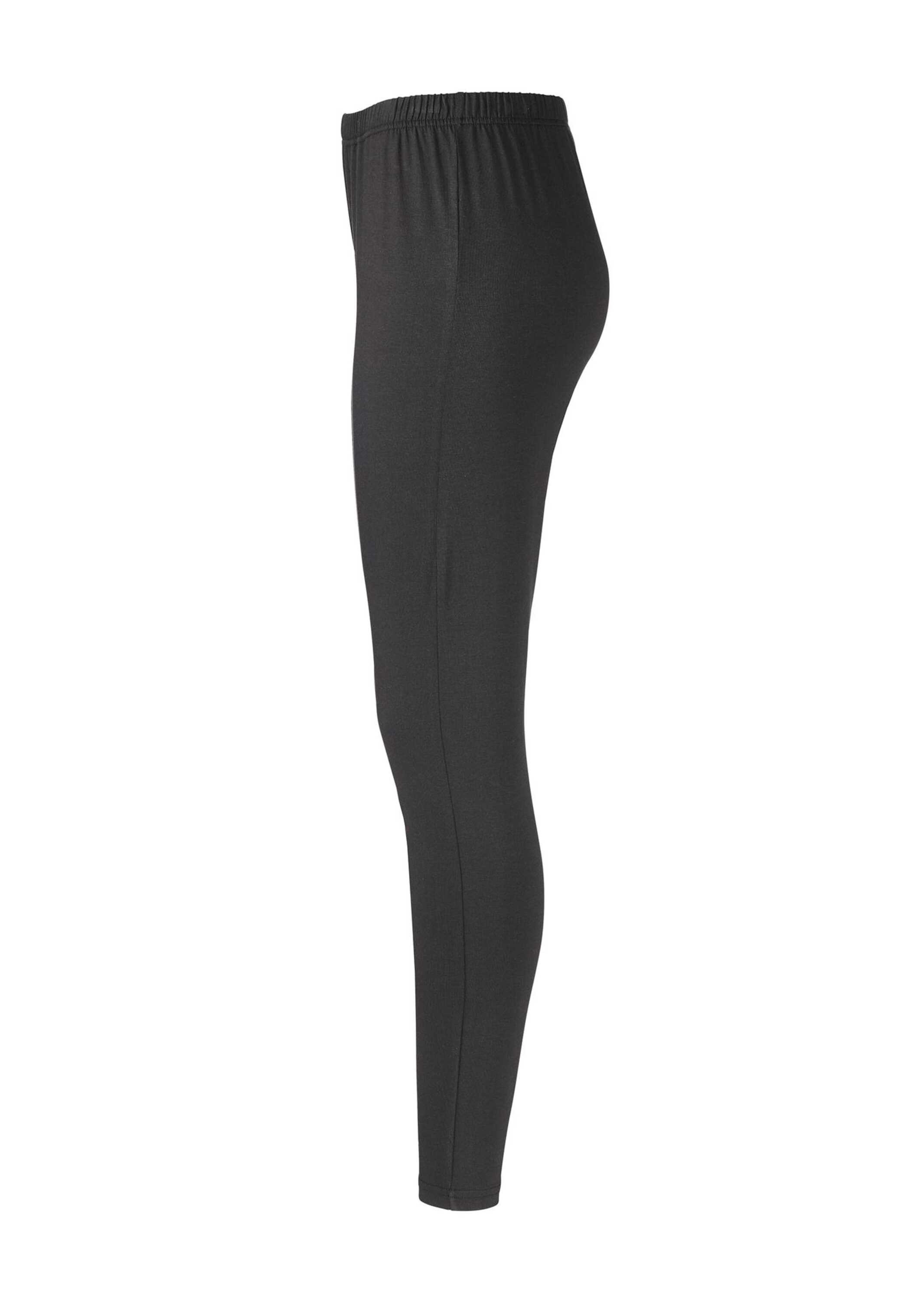 Goldner Kurzgröße Bequeme Leggings Femme Noir 24 3