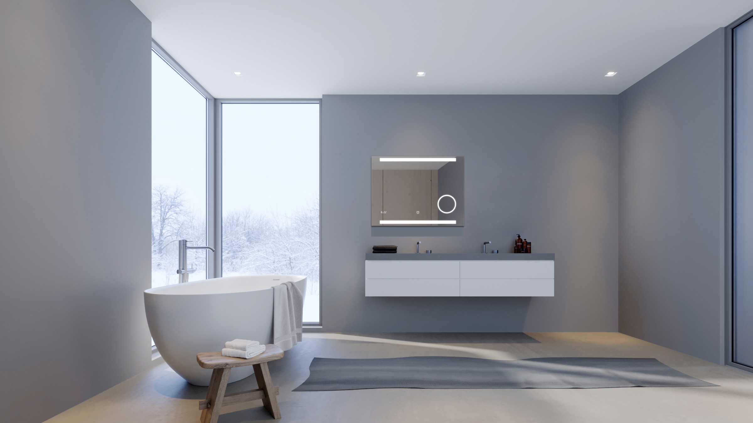Talos LED-Lichtspiegel »King«, 160x60 cm, energiesparend