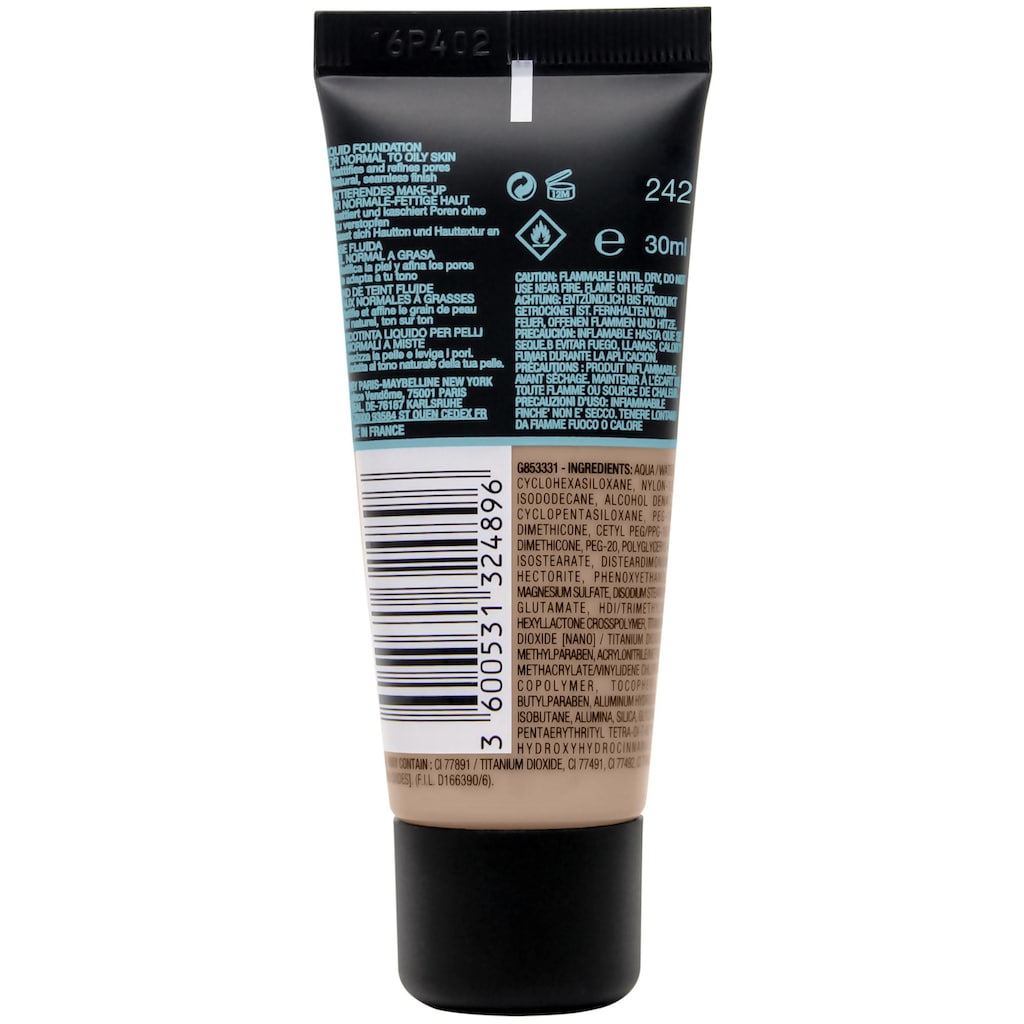 MAYBELLINE NEW YORK Foundation »FIT ME Matt&Poreless«