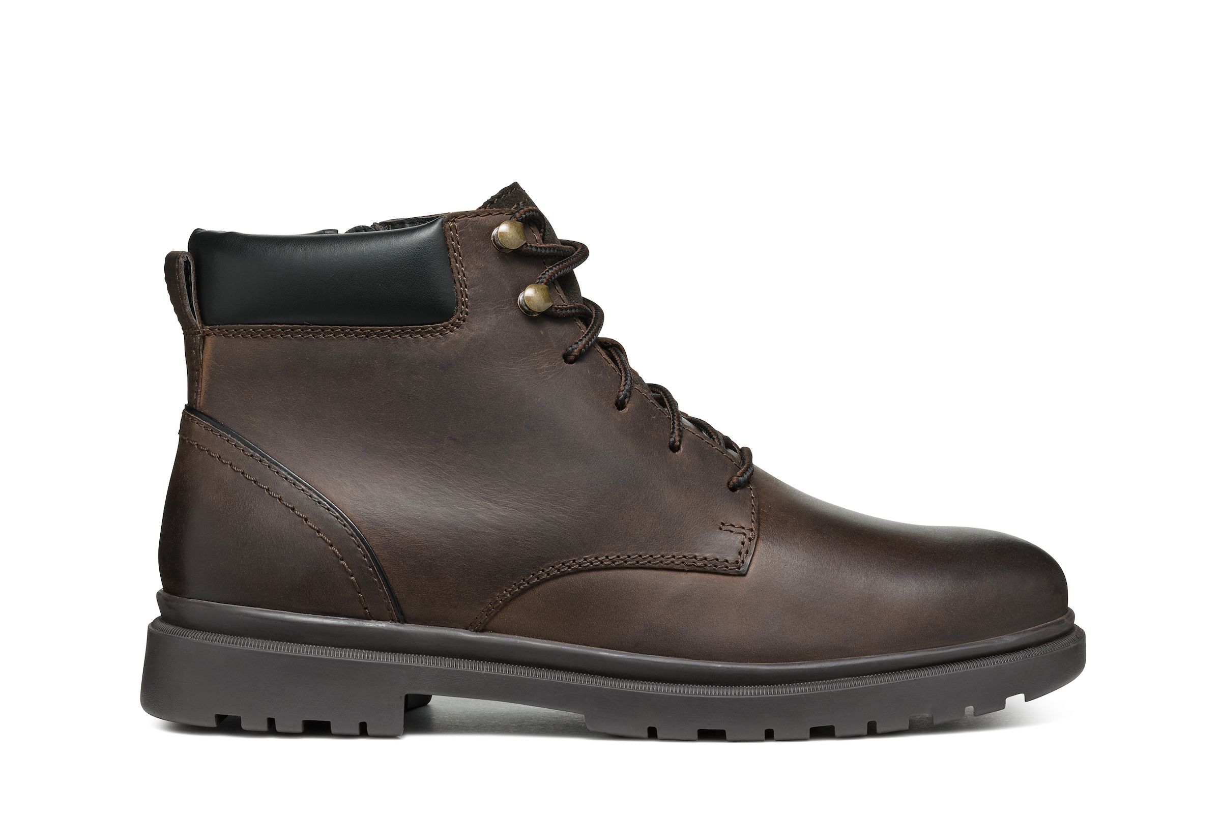 Geox Schnürboots »U ANDALO«  Herbst-Boots, Schnürstiefelette mit softem Schaftabschluss