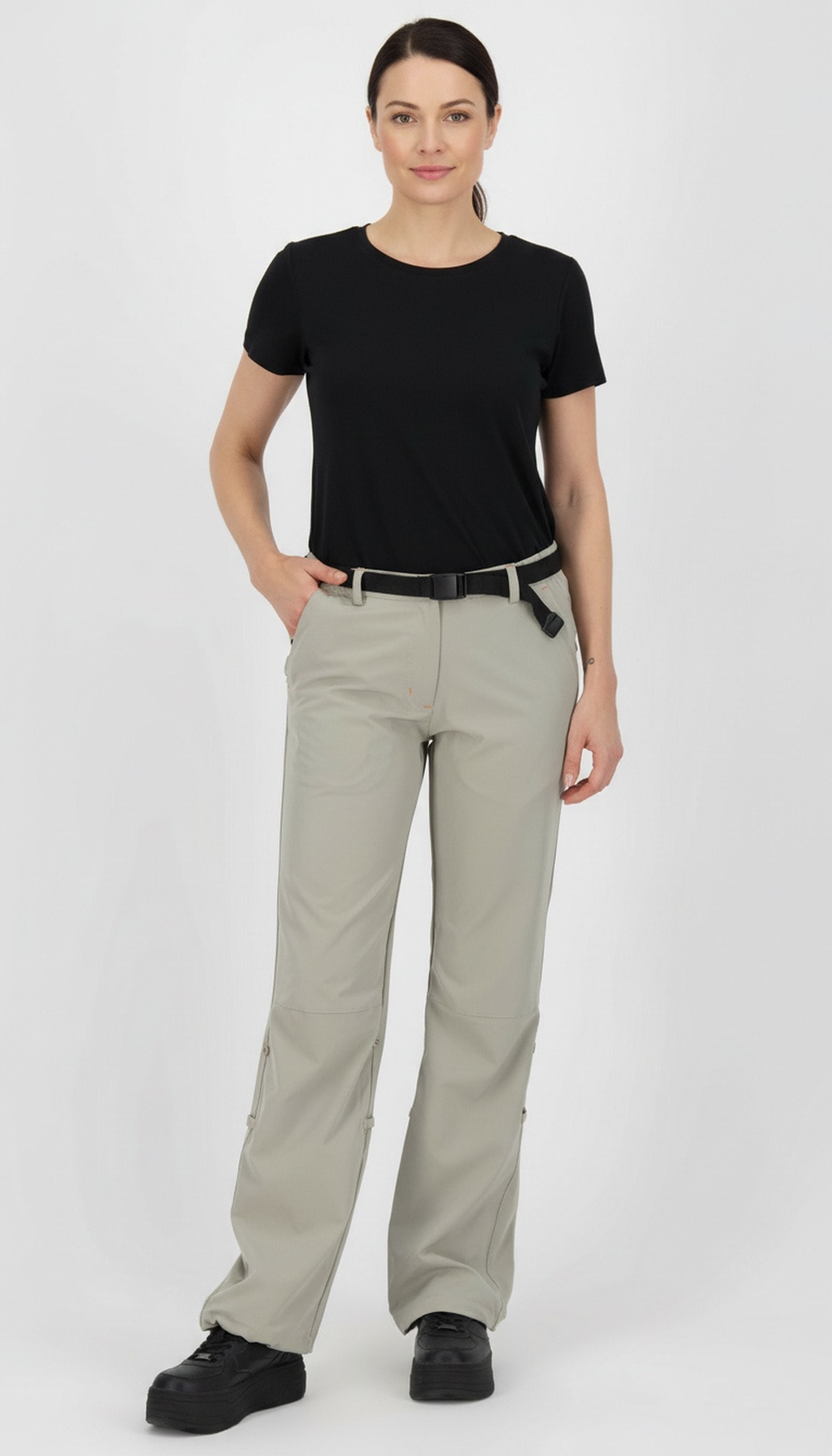 DEPROC Active Outdoorhose "MUSKOKA Roll-Up WOMEN" auch in Großen Größen erhältlich