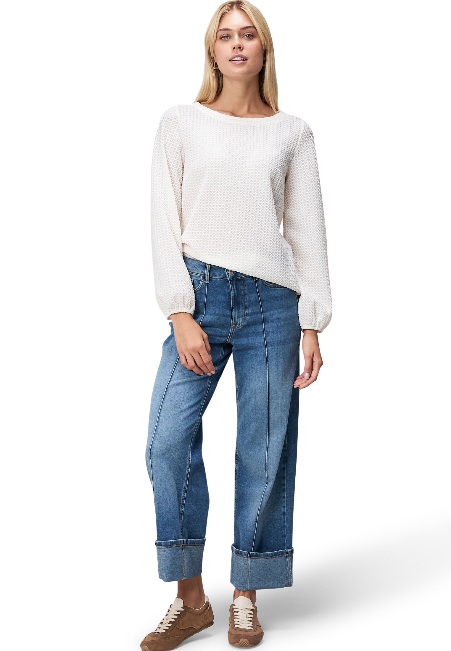 Zero Kurzarmshirt »Damen mit Rundausschnitt« 1 Stk. Plain/ohne Details