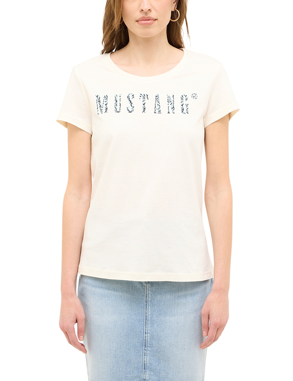 MUSTANG Kurzarmshirt "Damen Style Alma" günstig online kaufen
