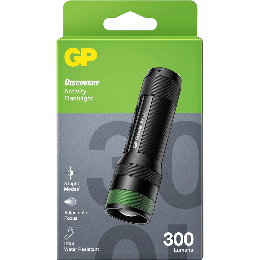 GP Batteries Taschenlampe »Discovery C32«