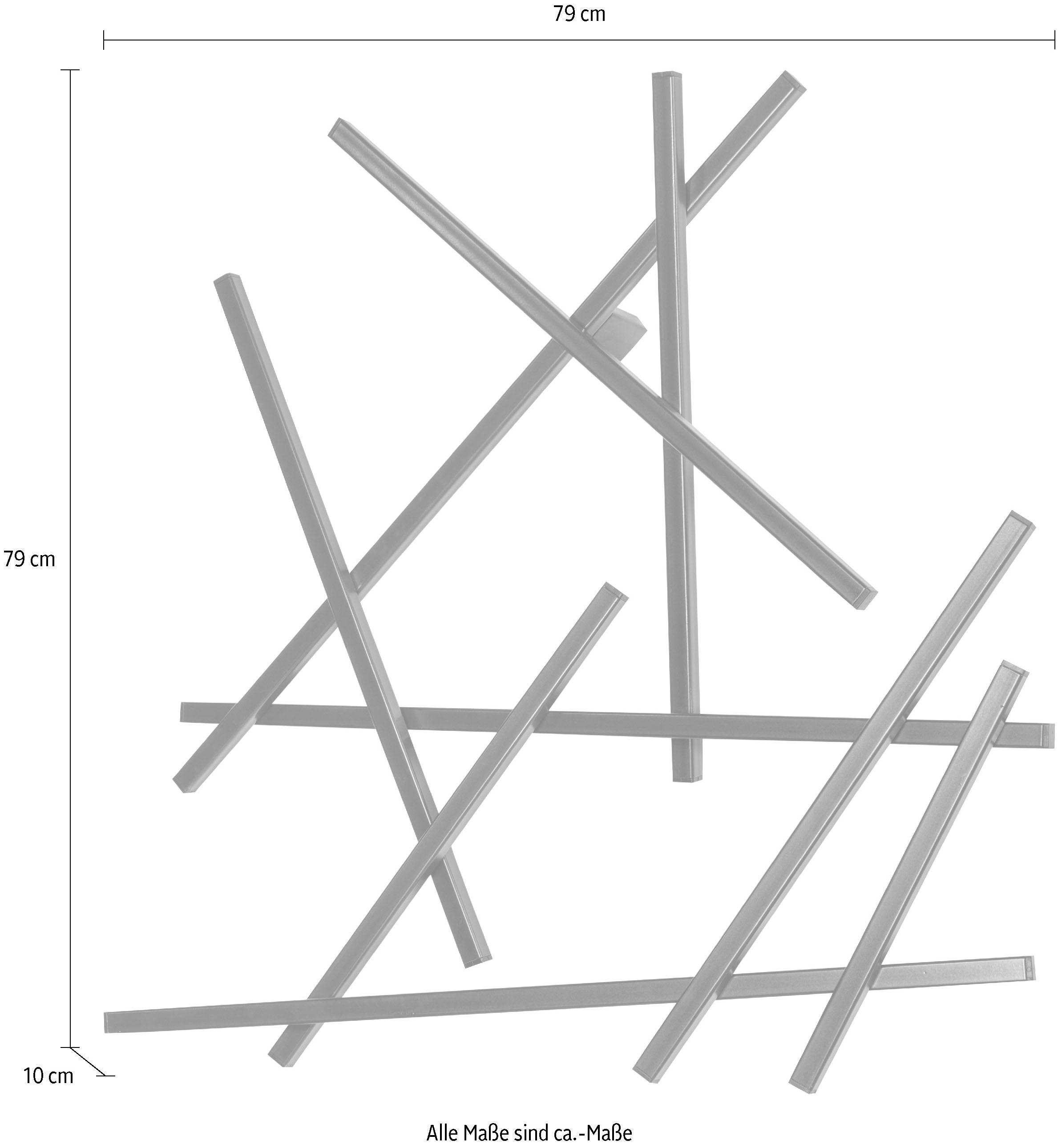 Spinder Design Garderobenhalter »MATCHES«, (1 St.), Metall, Breite 79 cm, Höhe 79 cm