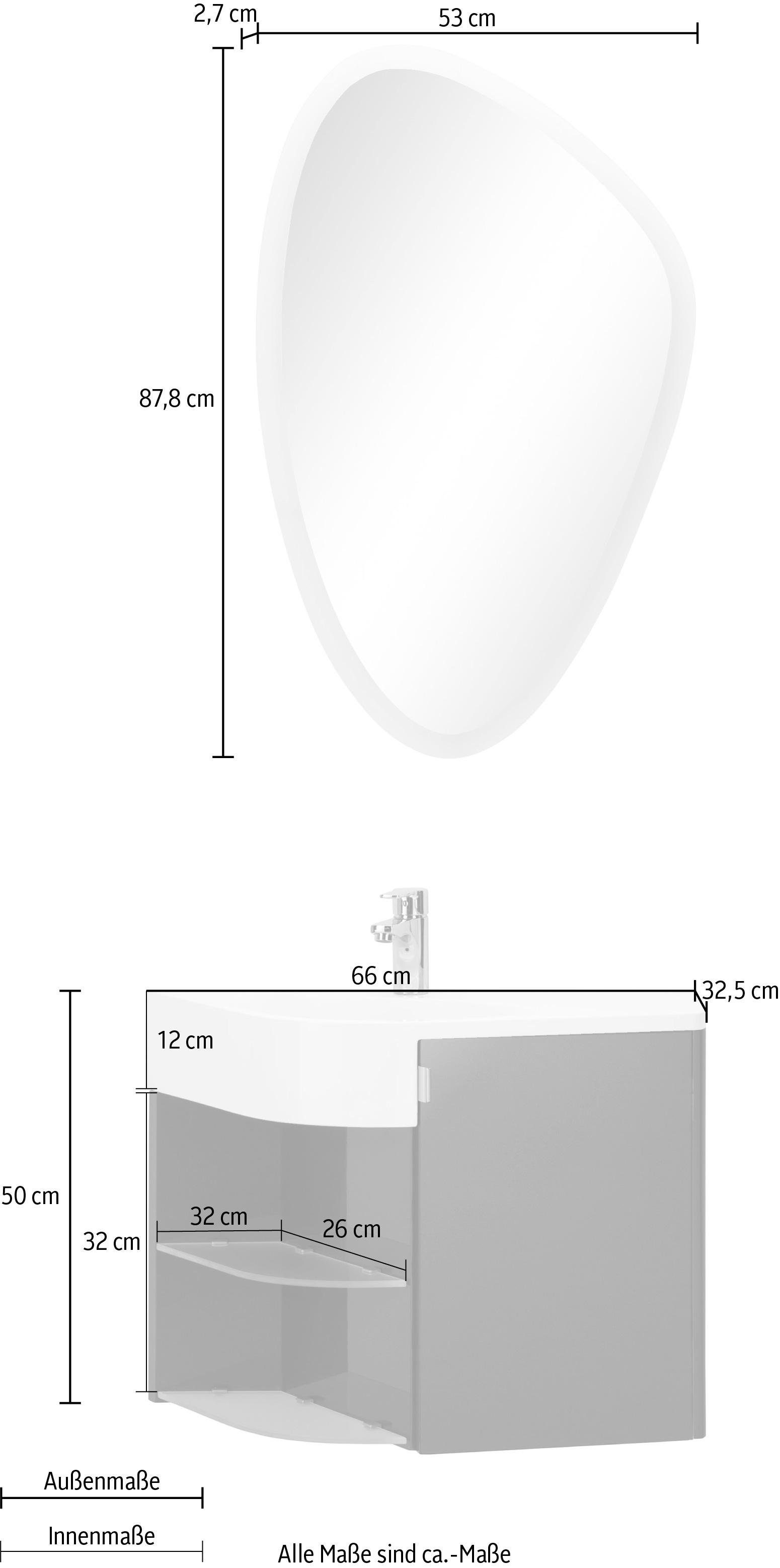 | (Set, MARLIN Badmöbel-Set 2 St.) BAUR kaufen »3010.3«,