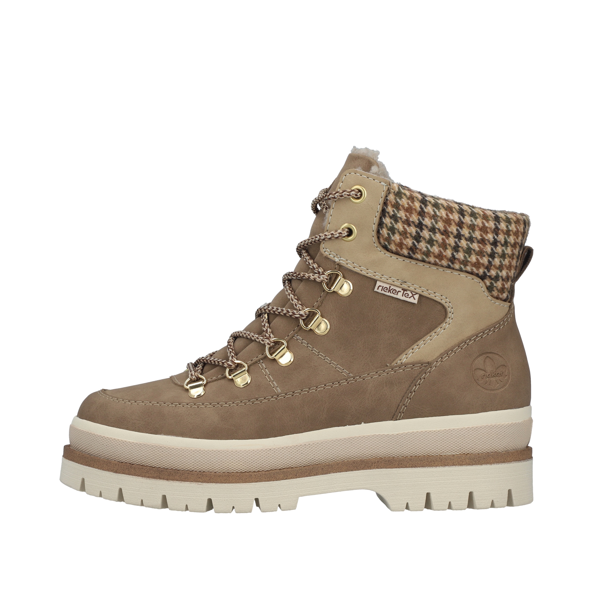 Rieker Winterboots  Winterstiefelette, Outdoorboots mit modischem Kragen