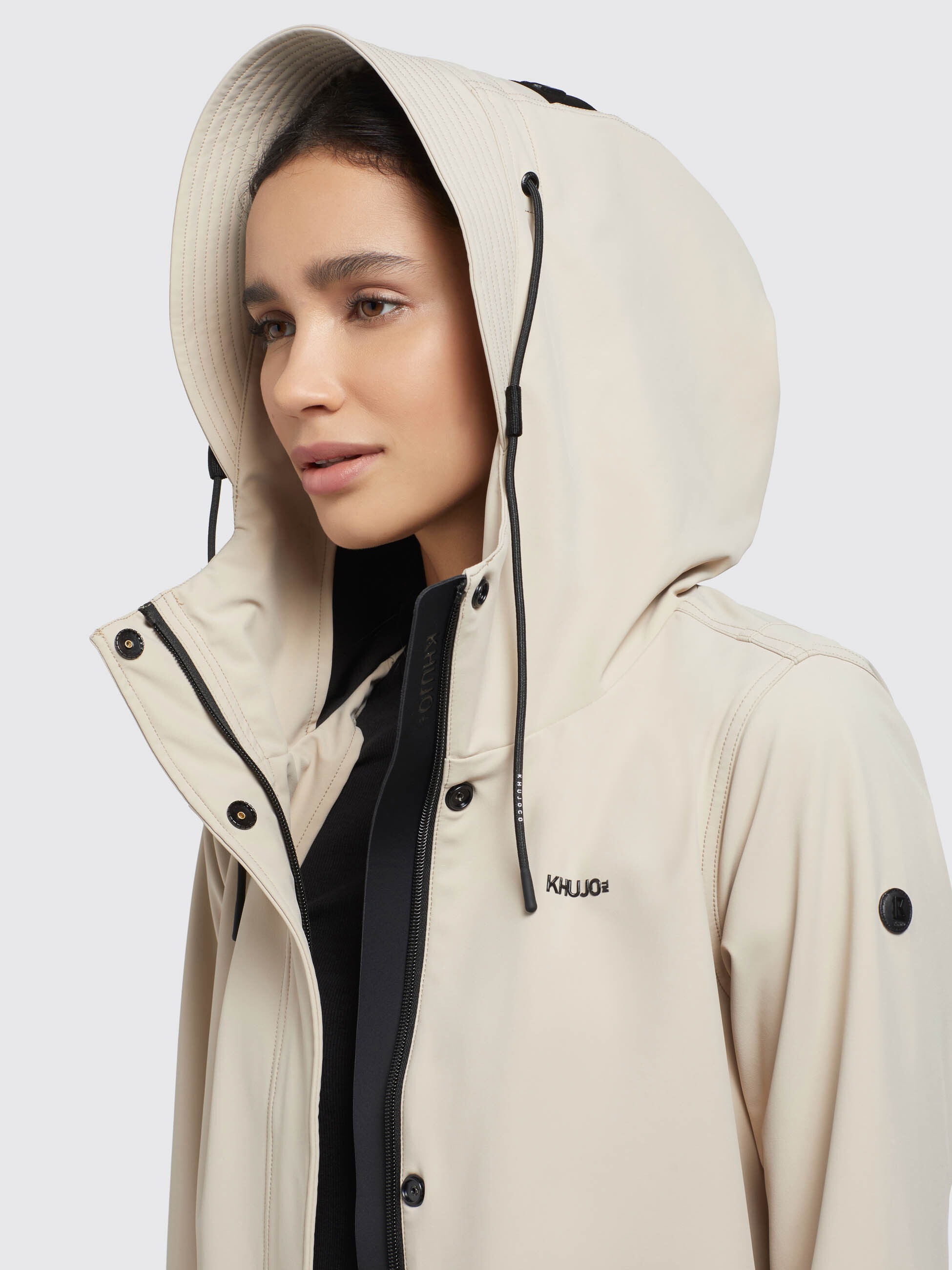 khujo Anorak »GAMMI2«, mit Kapuze