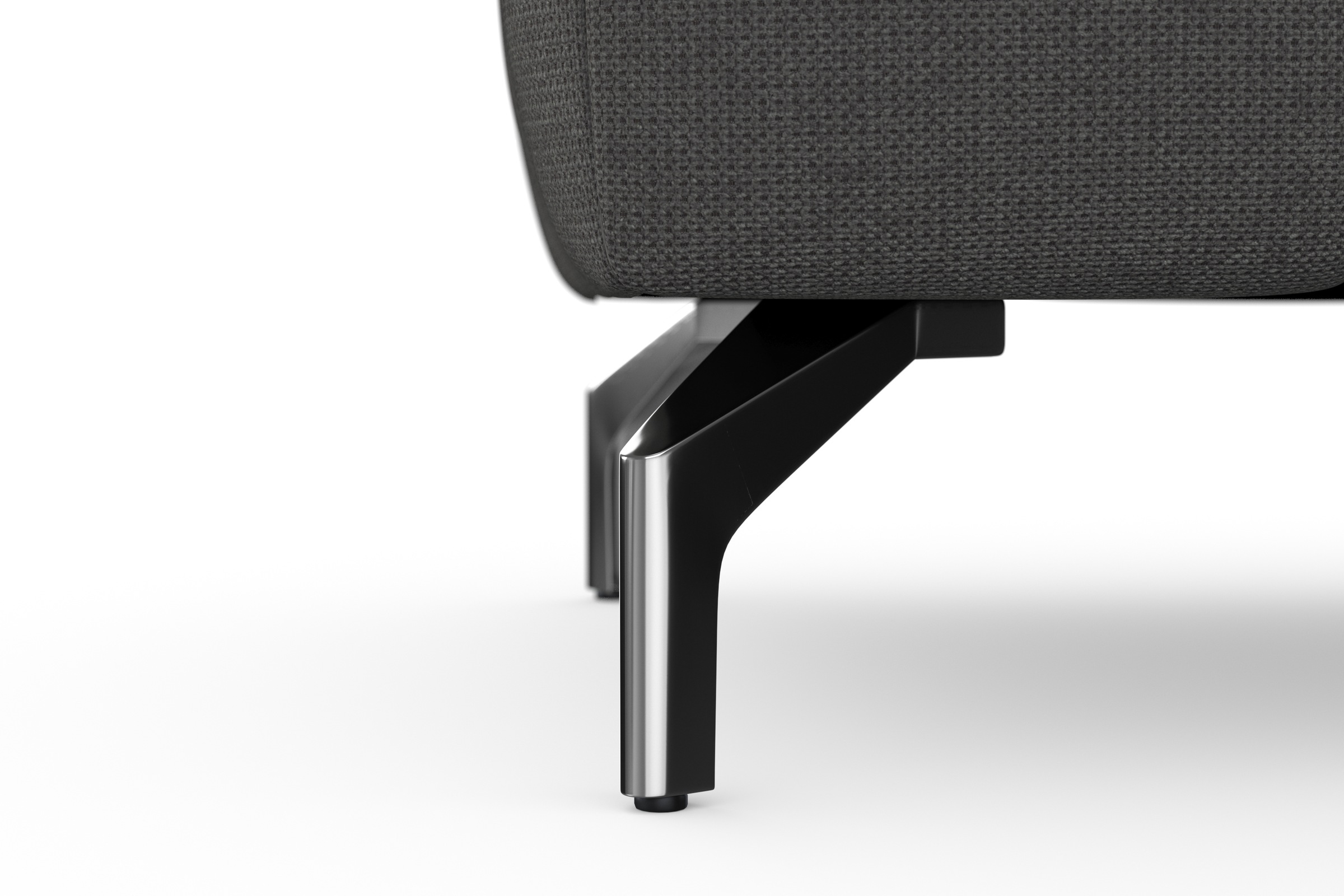 sit&more Hocker »Cool«, mit silberfarbenen Füßen