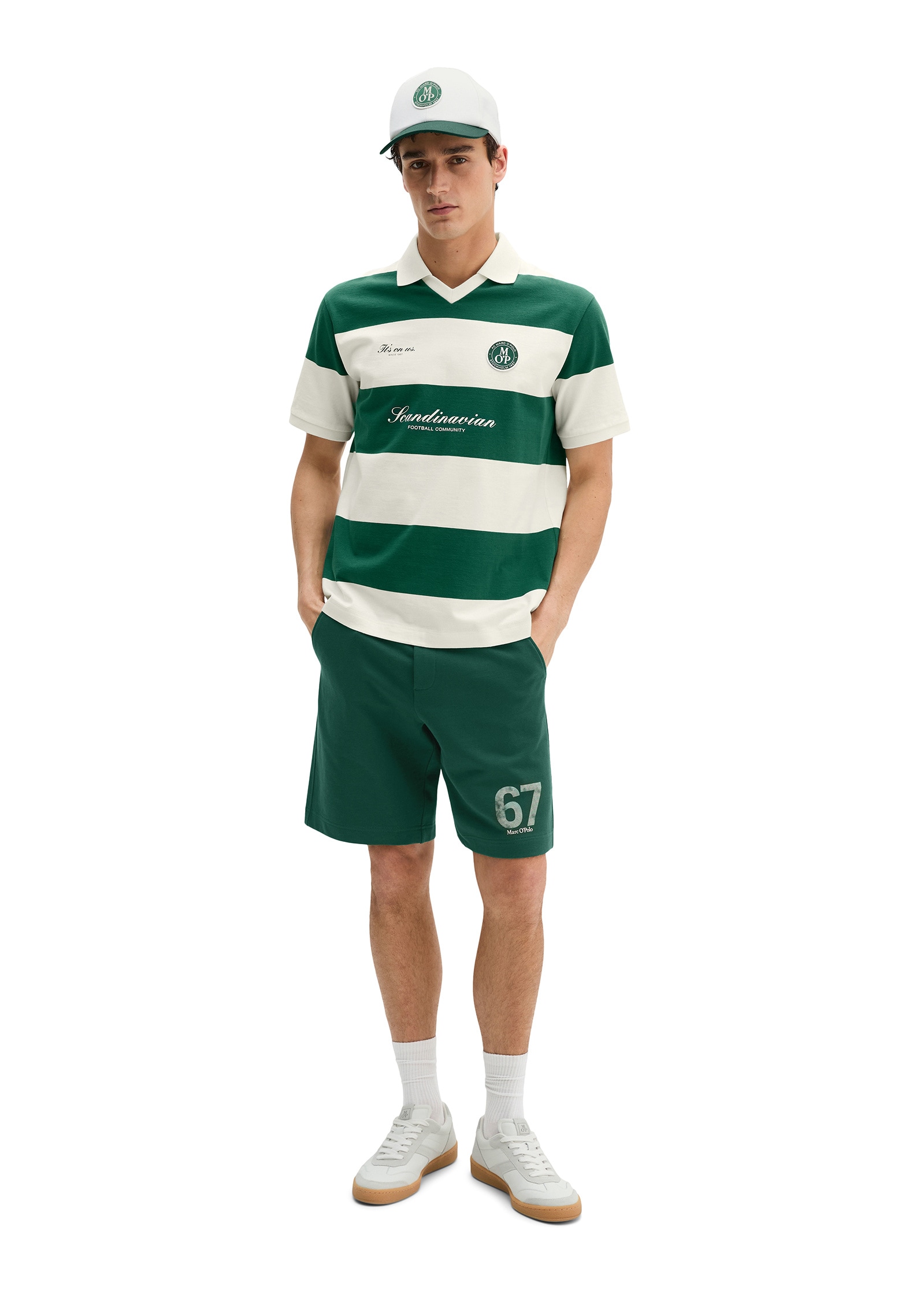 Marc O'Polo Poloshirt »aus schwerer Bio-Baumwoll-Qualität«