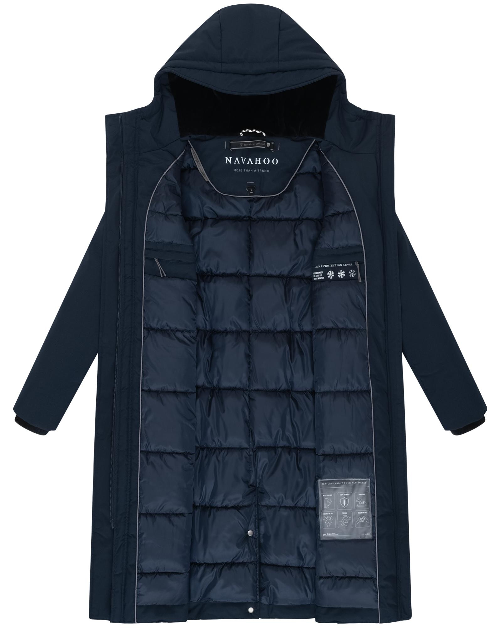 Navahoo Wintermantel »Eismelodie 14«, Winter Parka mit Kapuze